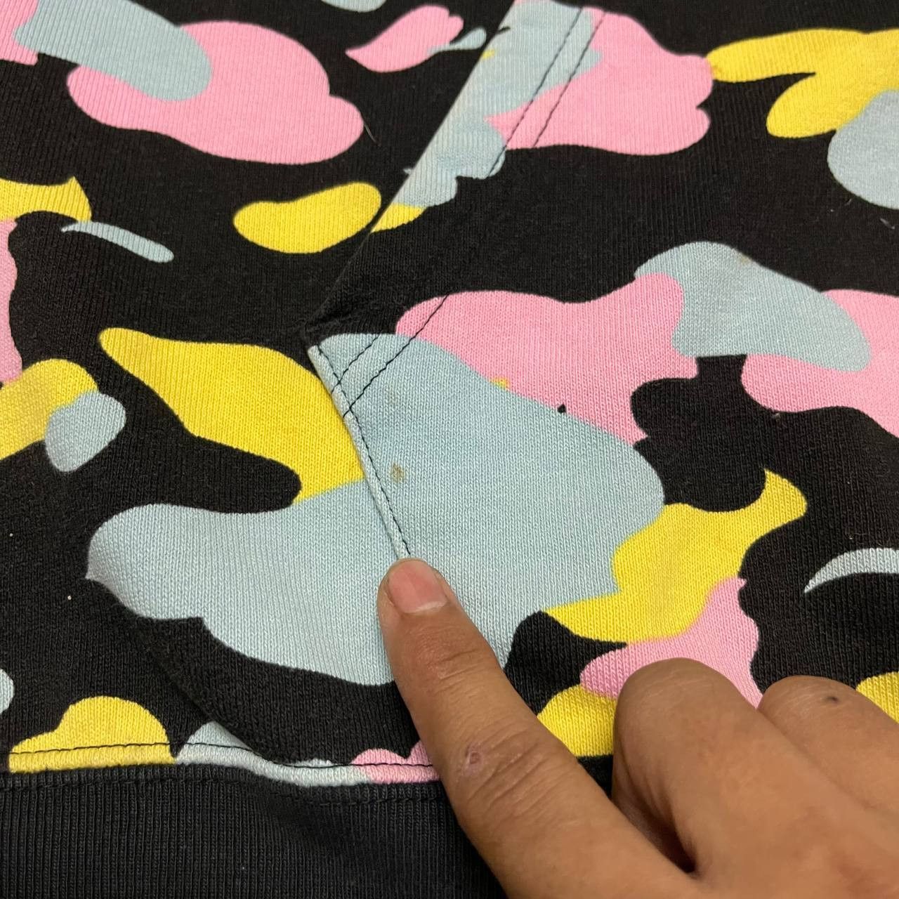 Bape OG 2005 Bape Cotton Candy Full Zip Hoodie Size US L / EU 52-54 / 3 - 7 Thumbnail