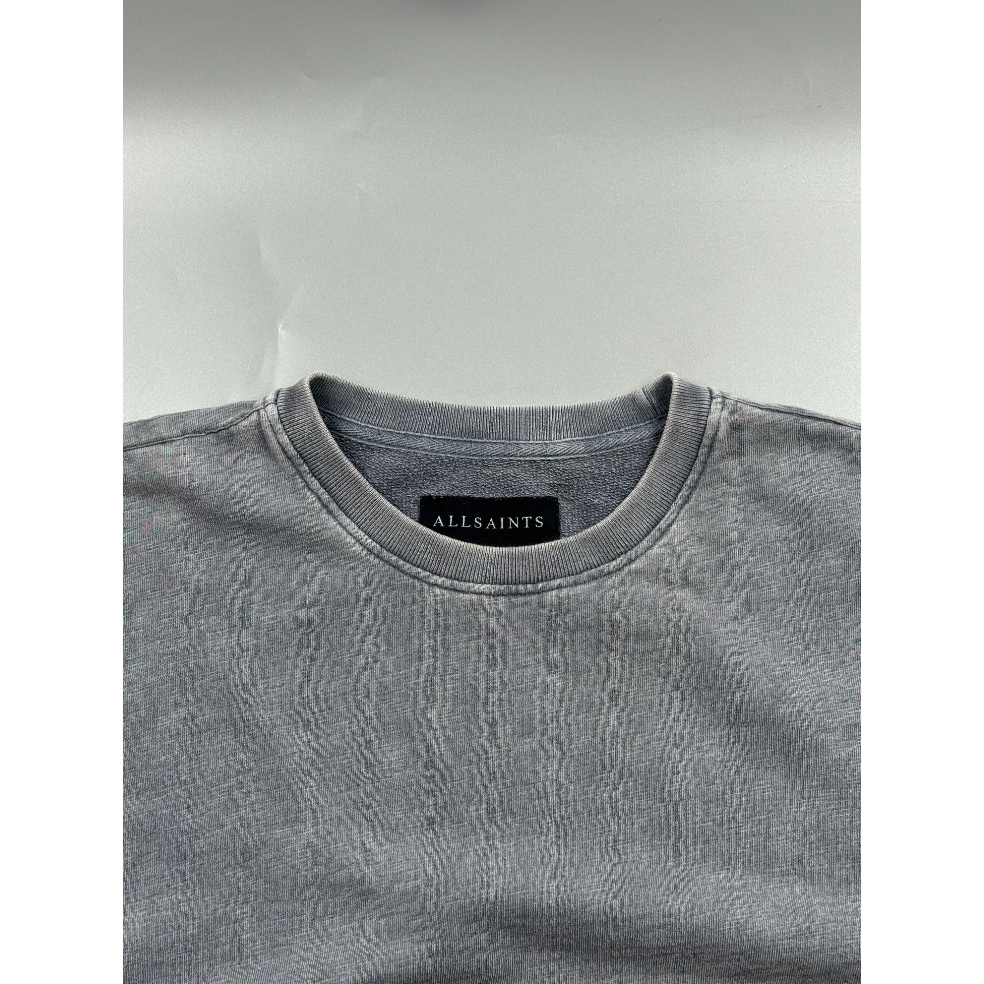 Allsaints All Saints Garment Dyed Short Sleeve Sweatshirt (Y1183) Size US M / EU 48-50 / 2 - 3 Thumbnail