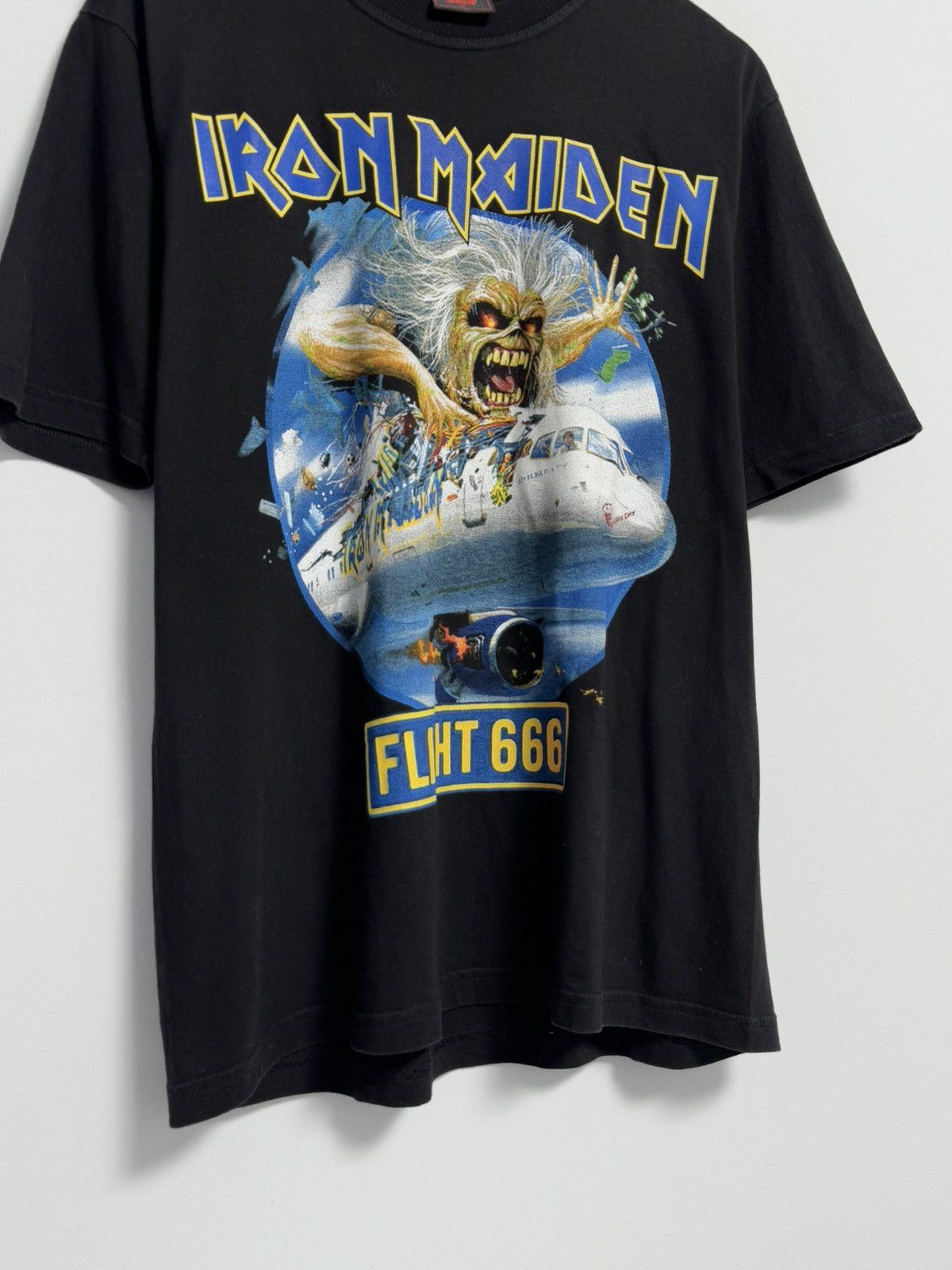 Iron Maiden × Vintage VINTAGE 2009 IRON MAIDEN FLIGHT 666 T T-SHIRT Size US M / EU 48-50 / 2 - 3 Thumbnail