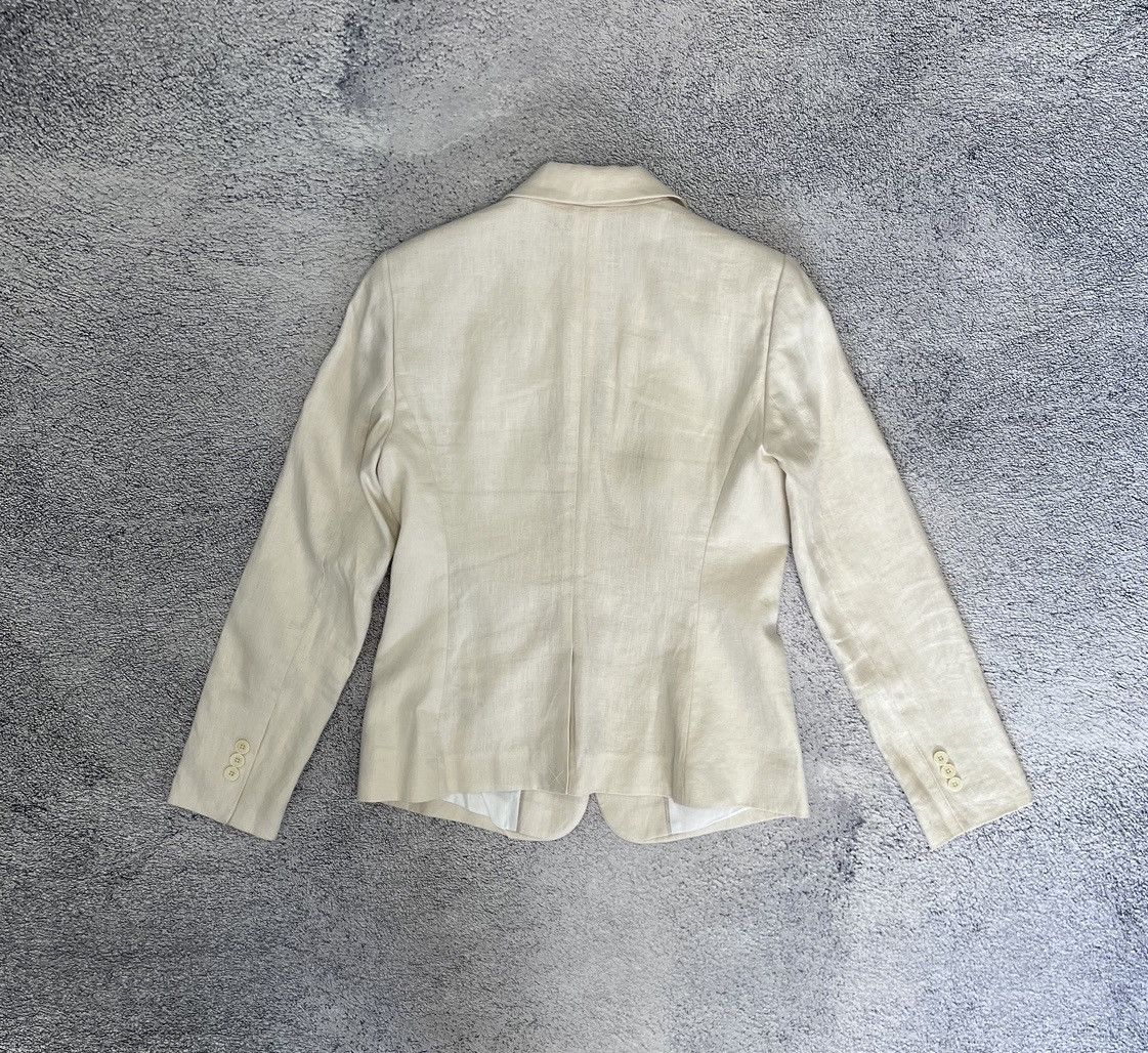 Brooks Brothers Brooks Brothers Women Blazer 100% Linen Made In Philippines Size S / US 4 / IT 40 - 6 Thumbnail