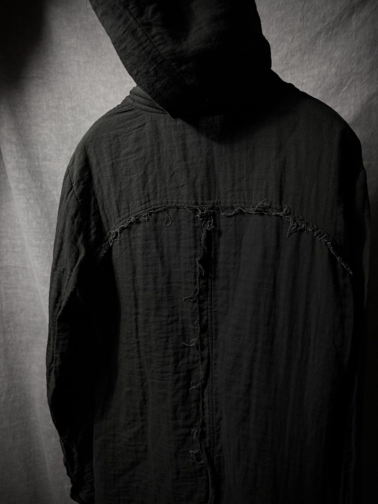 KMRii KMRii Braided Strap Distressed Hoodie Size US M / EU 48-50 / 2 - 7 Thumbnail