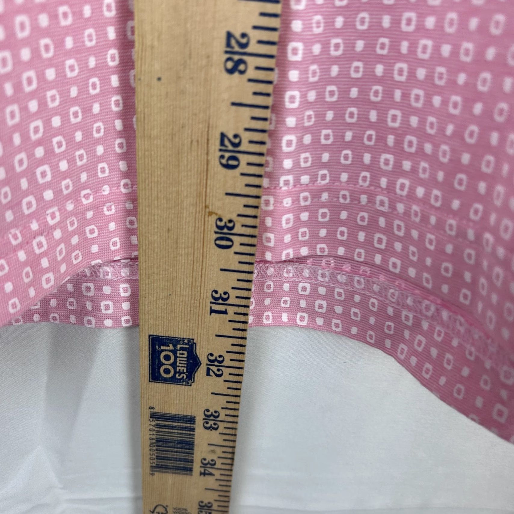 johnnie-O johnnie O Polo Shirt Mens Large Pink Sands Redding Performance Golf Lightweight Polo Shirt Mens Large Pink Sands Redding Geometric Pattern Size US L / EU 52-54 / 3 - 6 Thumbnail