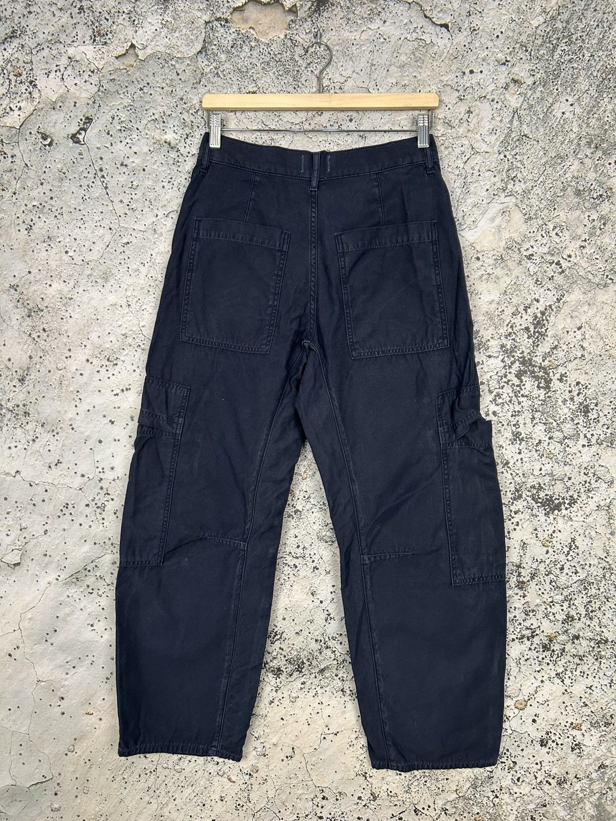 Citizens Of Humanity Citizen of Humanity Navy Cargo Pants Designer Avant Garde Size US 26 / EU 42 - 4 Thumbnail