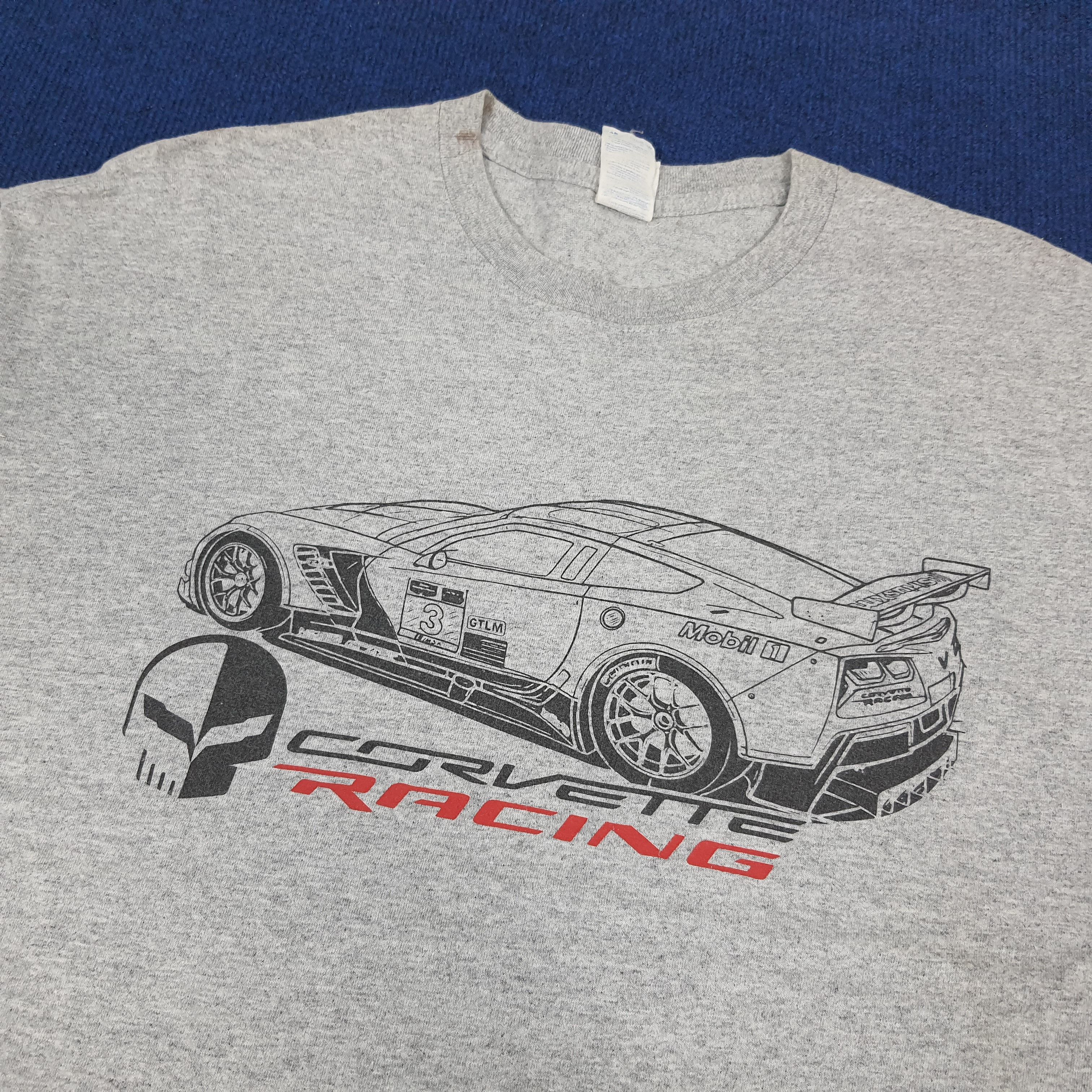 Vintage Vintage Corvette Racing Super Car T-shirt Size US XL / EU 56 / 4 - 2 Thumbnail