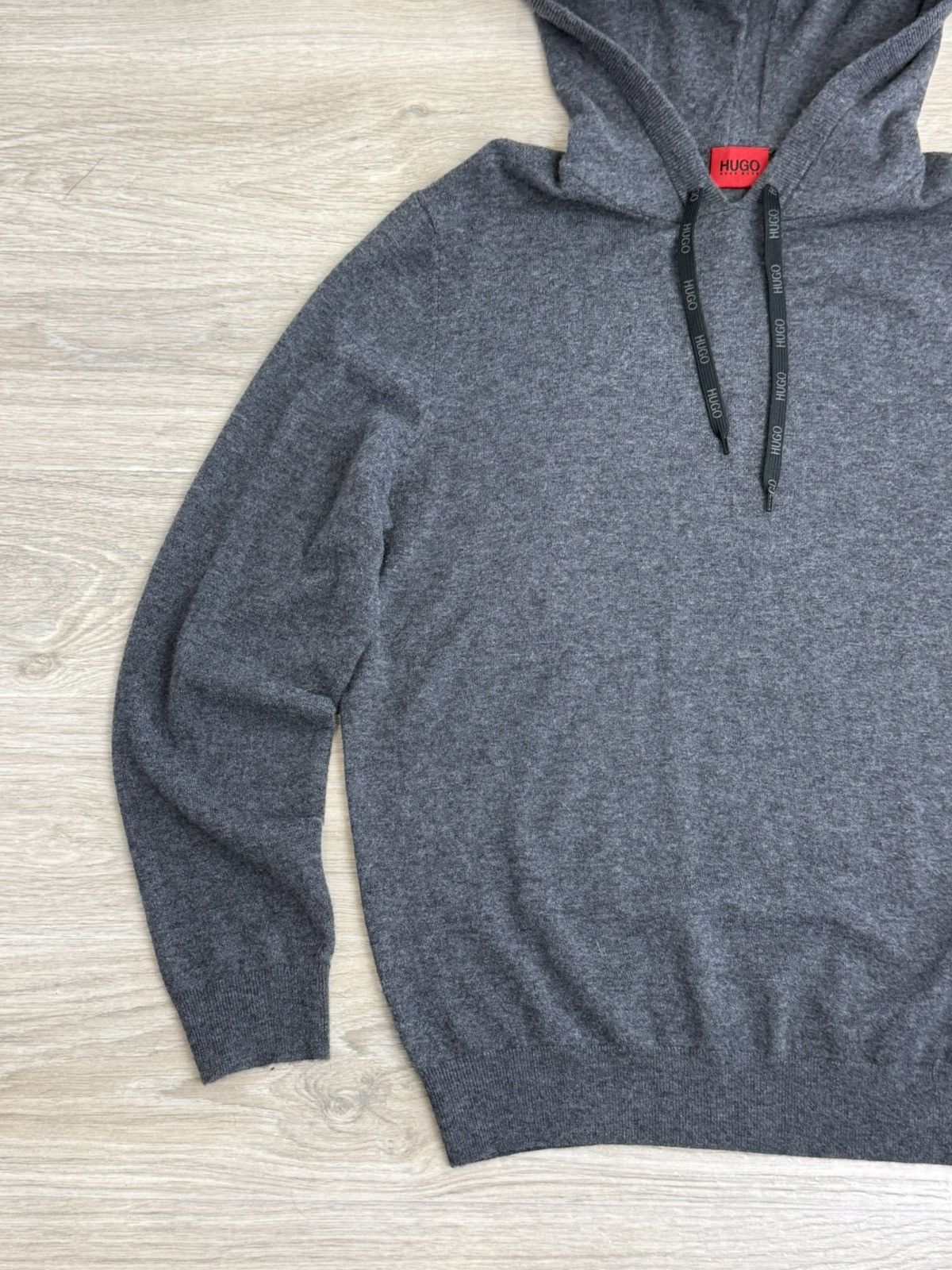 Hugo Boss Hugo Boss Wool Cashmere Hoodie Pullover Size: XL Size US XL / EU 56 / 4 - 6 Thumbnail
