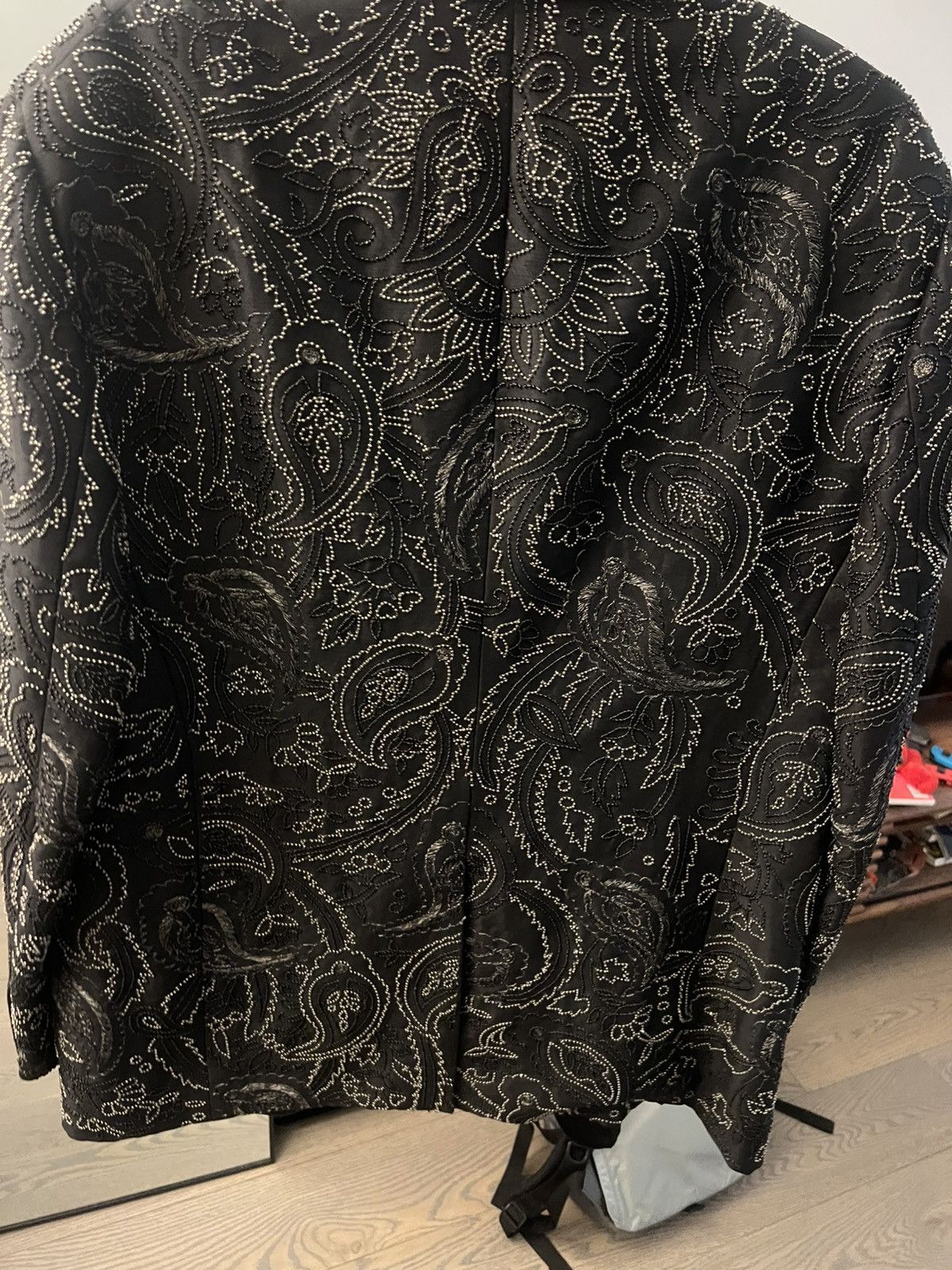 Etro Embroidered Satin Etro Blazer $9k retail Size XL / US 12-14 / IT 48-50 - 1 Thumbnail