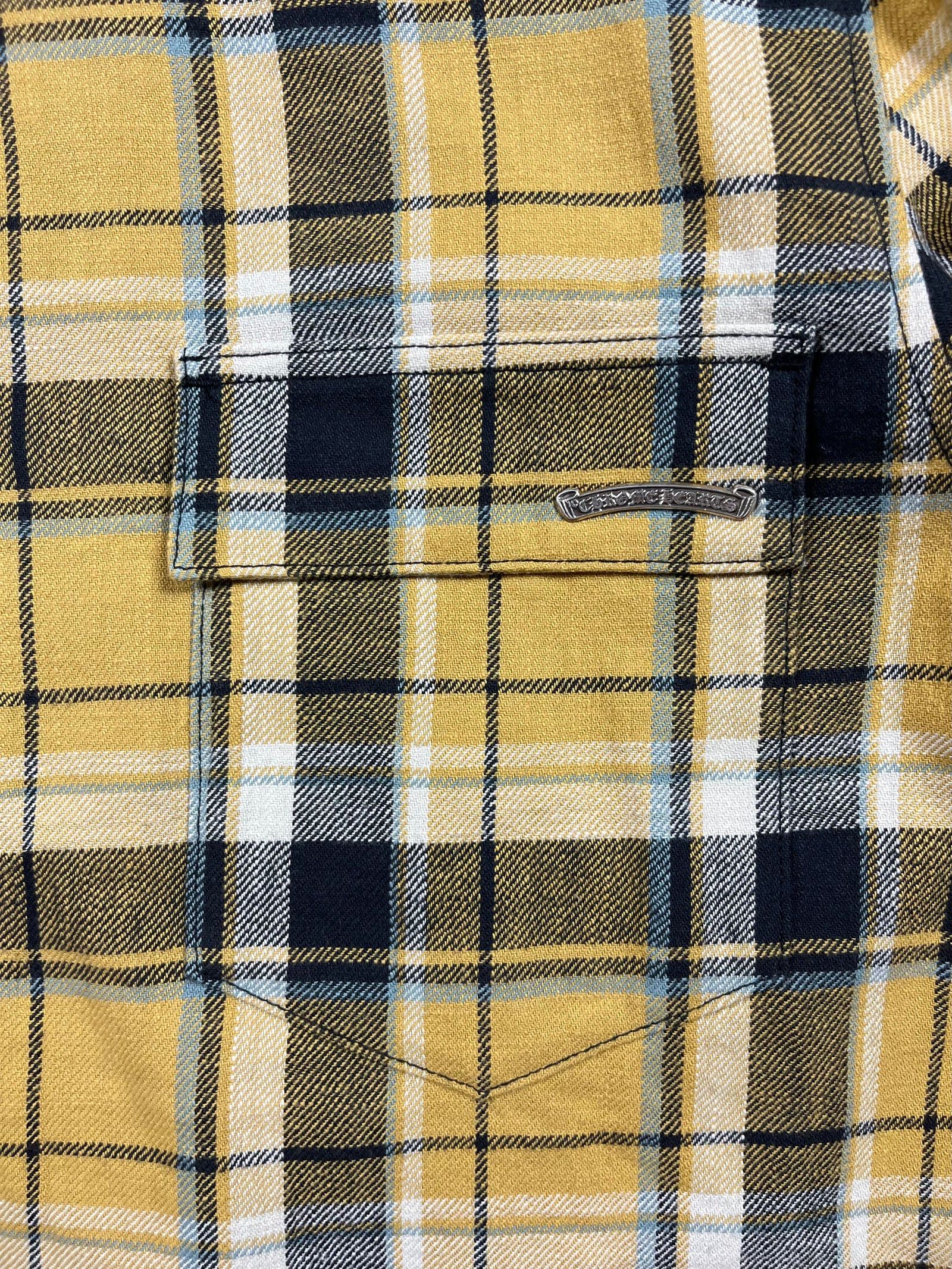 Chrome Hearts Chrome Hearts Yellow Padded Flannel Jacket Size US XL / EU 56 / 4 - 3 Thumbnail