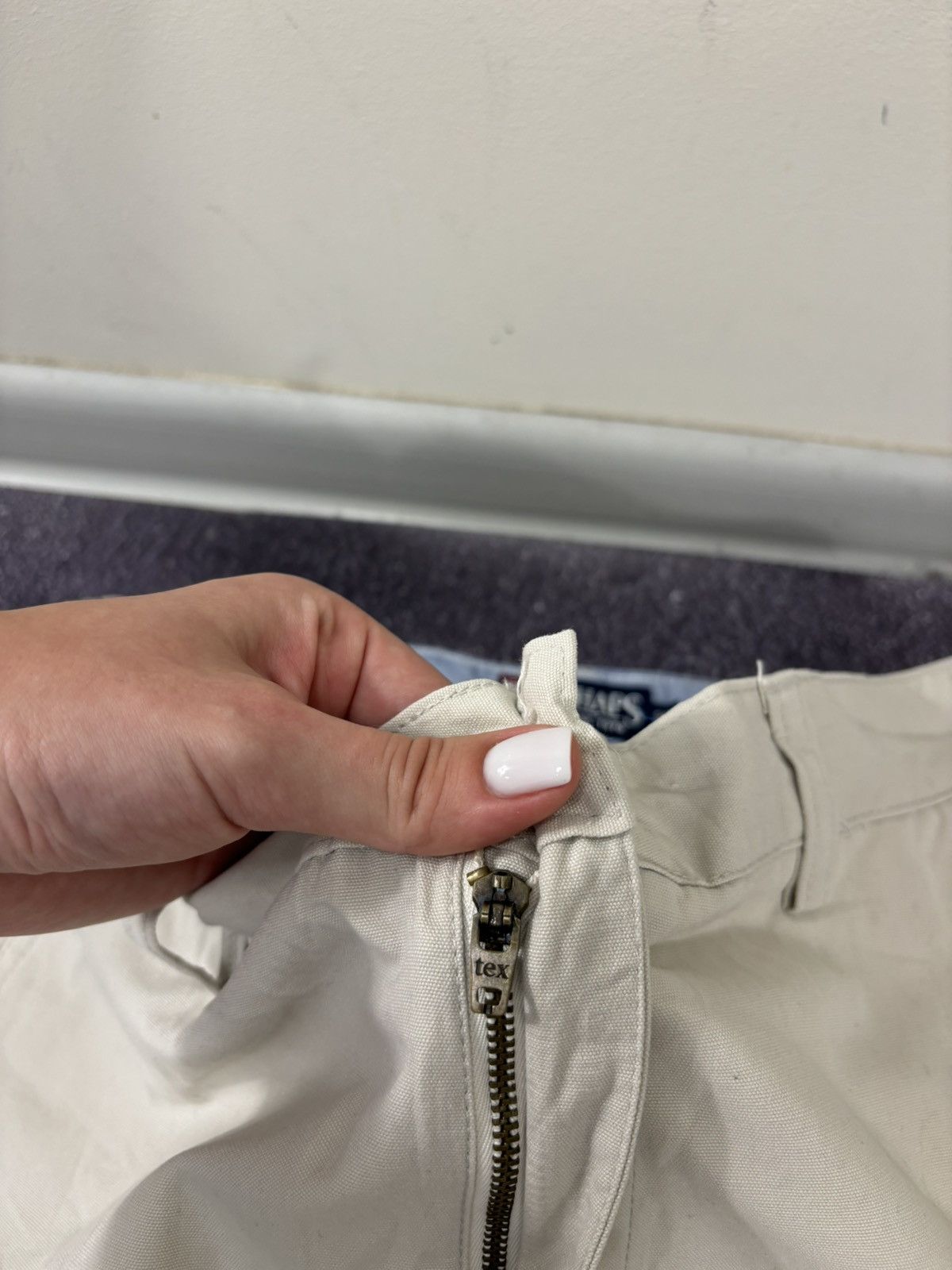 Chaps Ralph Lauren Vintage Chaps Ralph Lauren Y2K Beige Hype Cargo Shorts Size US 32 / EU 48 - 8 Thumbnail