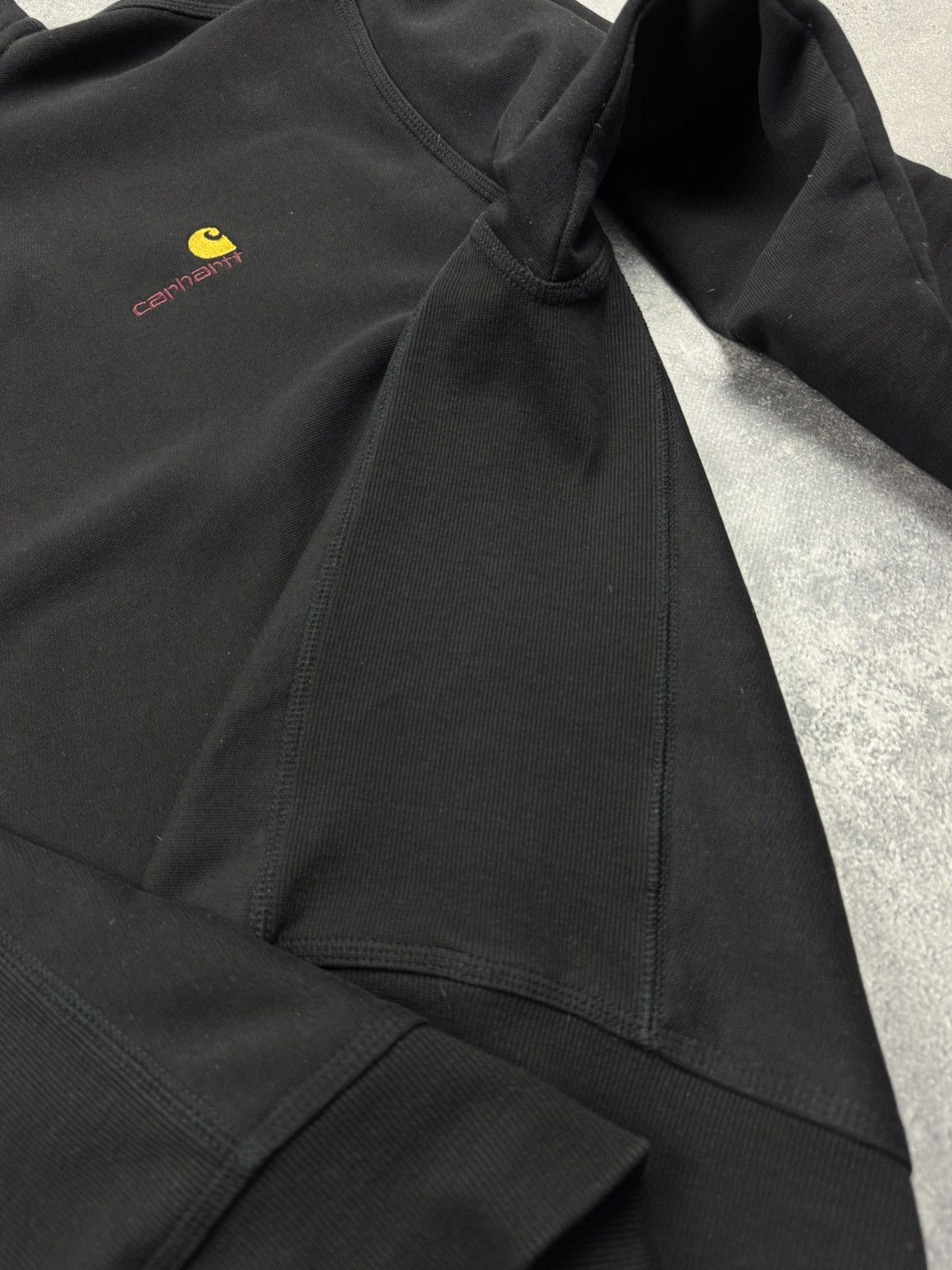 Carhartt Rare Vintage 1/3 Zip Sweatshirt Carhartt Small Logo Y2K Size US L / EU 52-54 / 3 - 9 Thumbnail