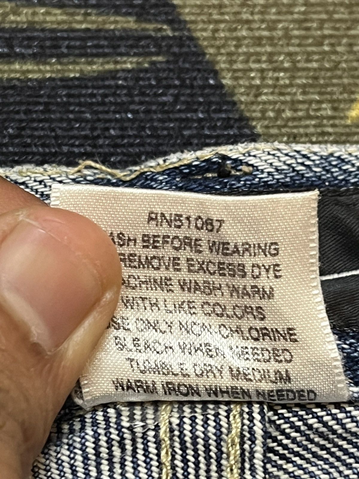 Sean John Vintage Sean John Baggy Faded Distressed Denim Size US 34 / EU 50 - 12 Thumbnail
