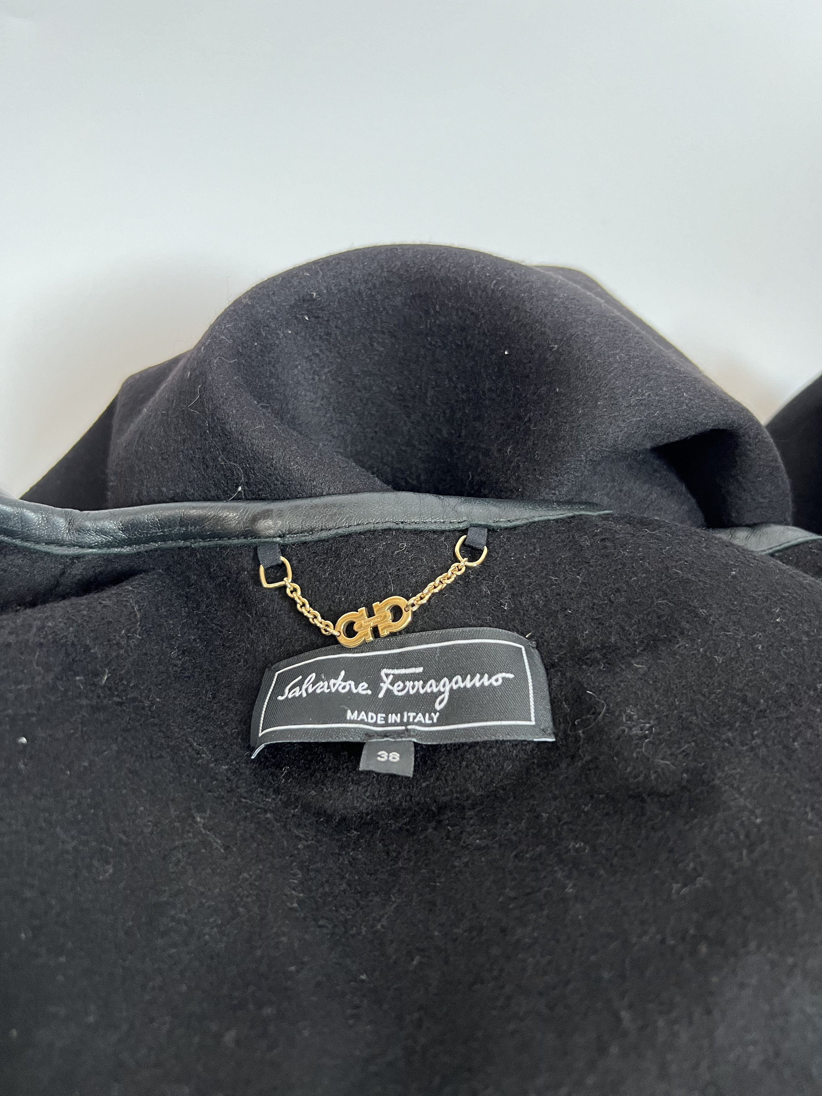 Salvatore Ferragamo salvatore ferragamo poncho RTW Fall 2014 wool Size XS / US 0-2 / IT 36-38 - 11 Thumbnail