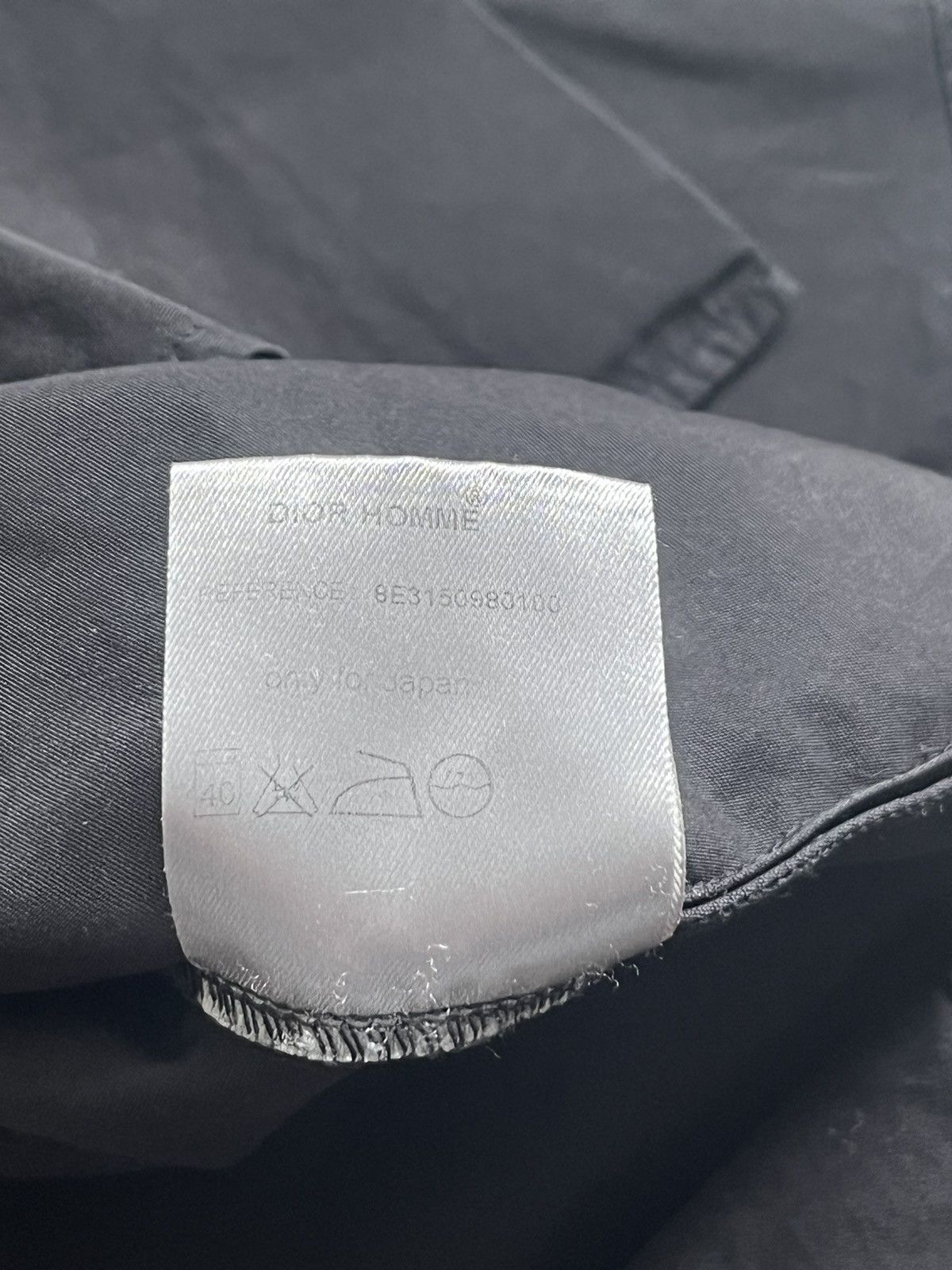 Dior × Hedi Slimane SS08 Dior Homme Standing Inverted Collar Shirt Size US M / EU 48-50 / 2 - 10 Thumbnail