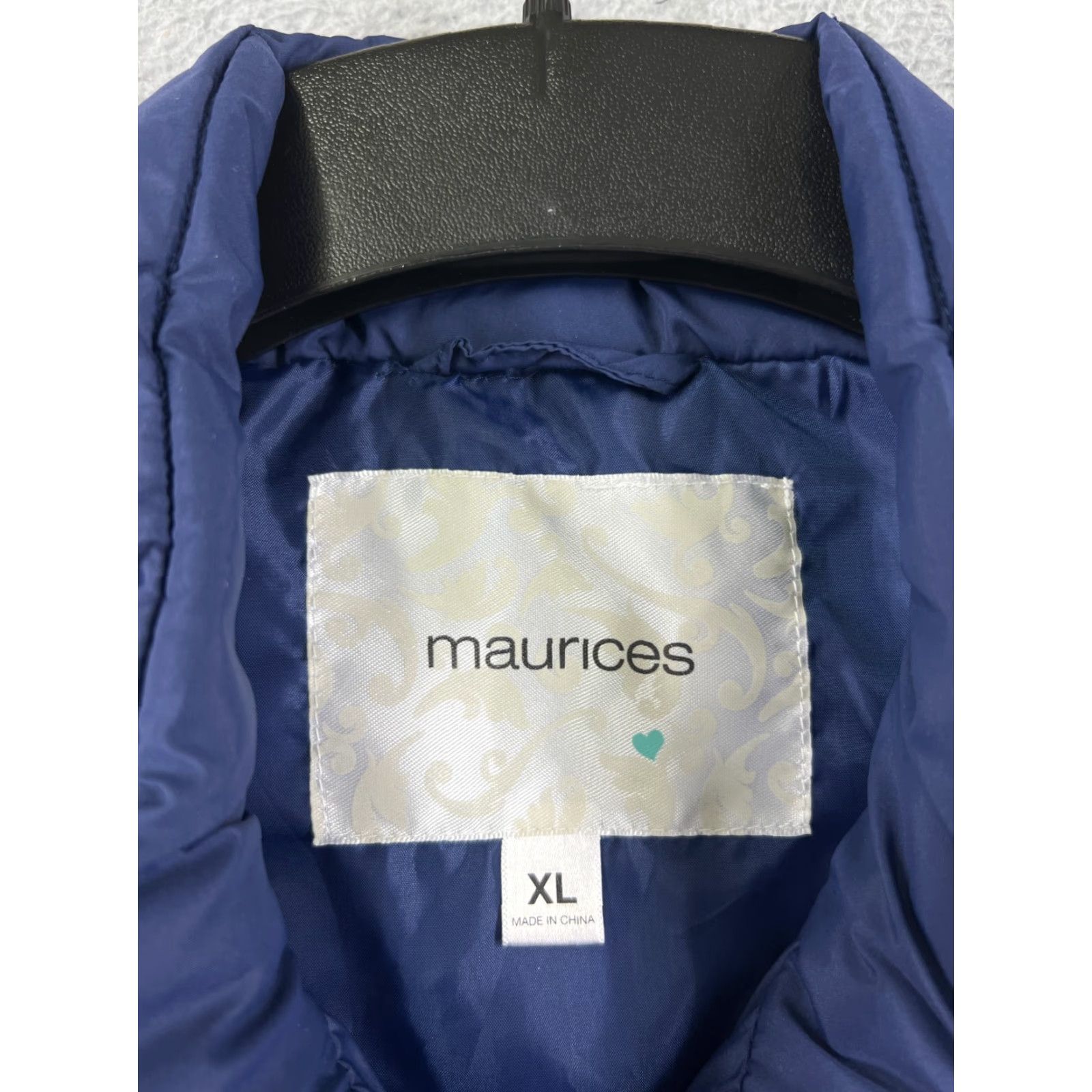 Vintage Maurices Vest Womens XL Blue Full Zip Pockets 100% Polyester Shell Warm Vest - Maurices Womens XL Blue Full Zip Pockets 100% Polyester Shell Warm Size XL / US 12-14 / IT 48-50 - 3 Thumbnail