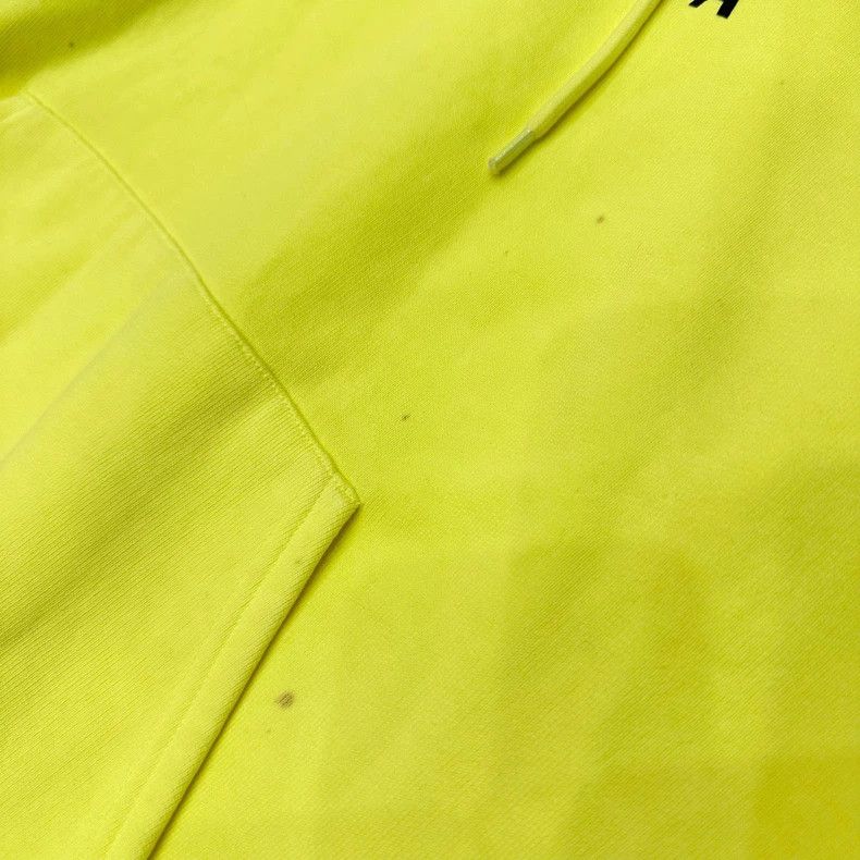 Balenciaga Balenciaga Neon Green Letter Hoodie Size US S / EU 44-46 / 1 - 3 Thumbnail