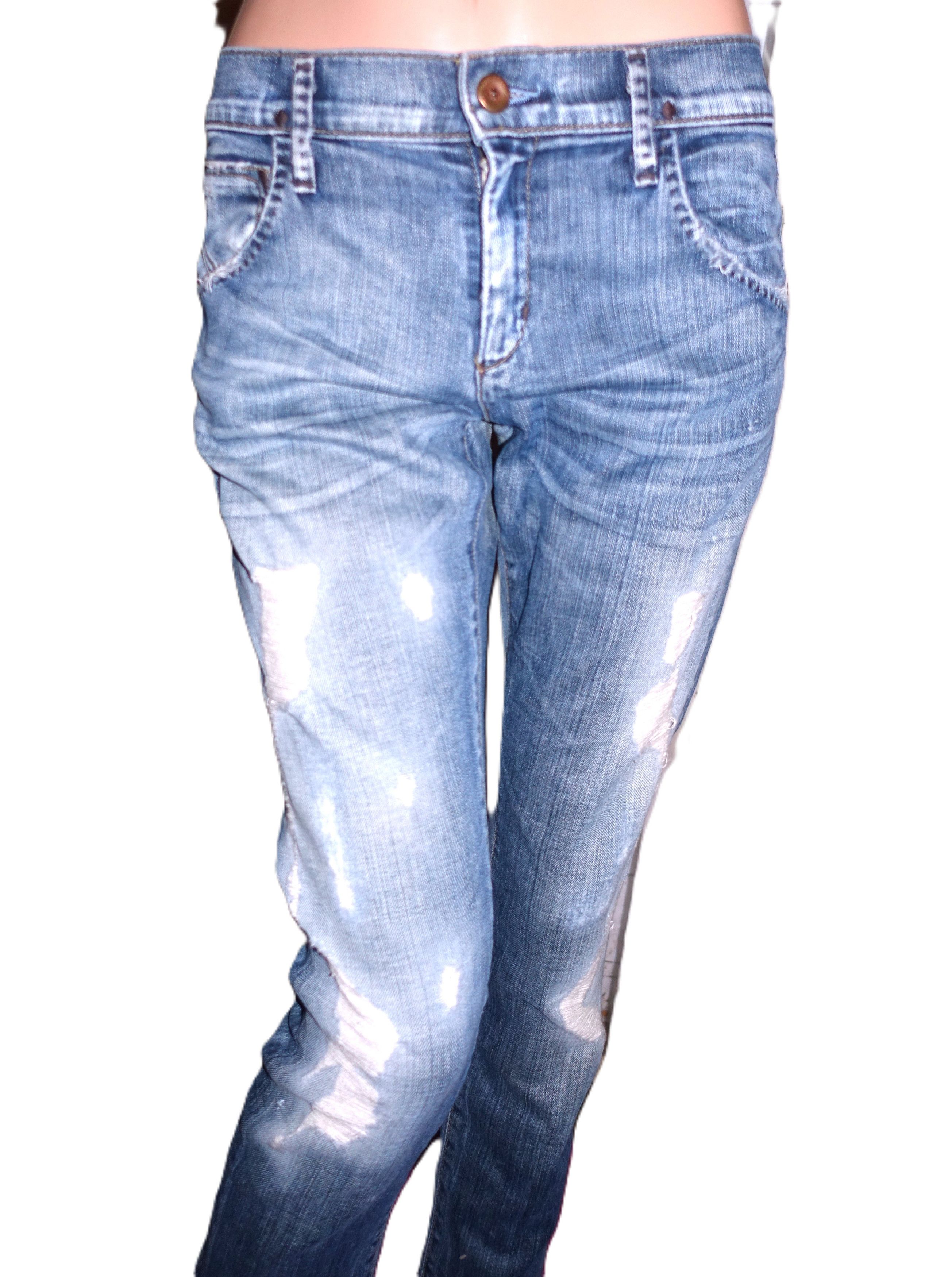 GOLDSIGN Goldsign Women's Denim Jeans W24 Size 24" / US 00 / IT 34 - 3 Thumbnail