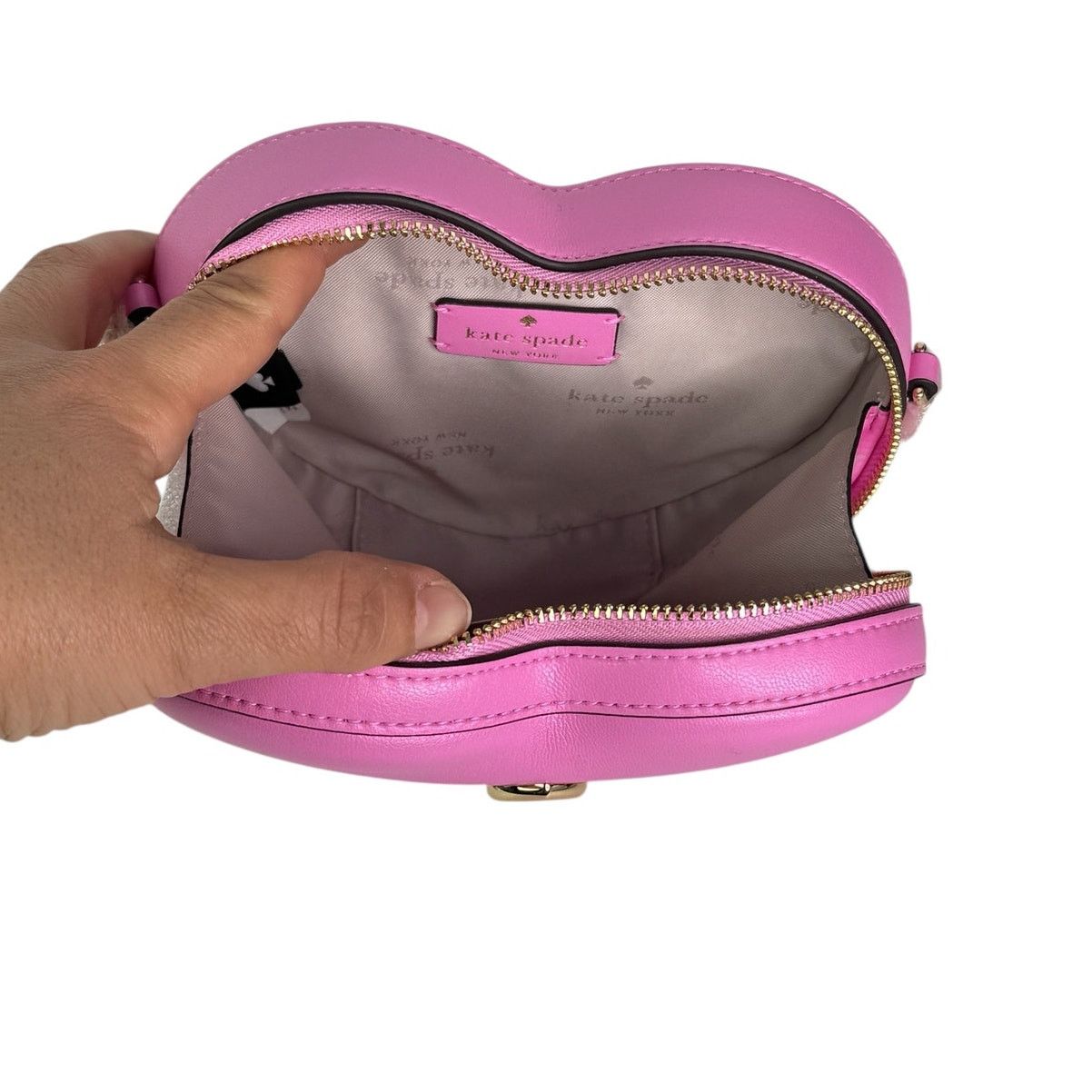 Kate Spade Kate Spade Love Shack 3d Mini Heart Crossbody Bag pink Size ONE SIZE - 8 Thumbnail