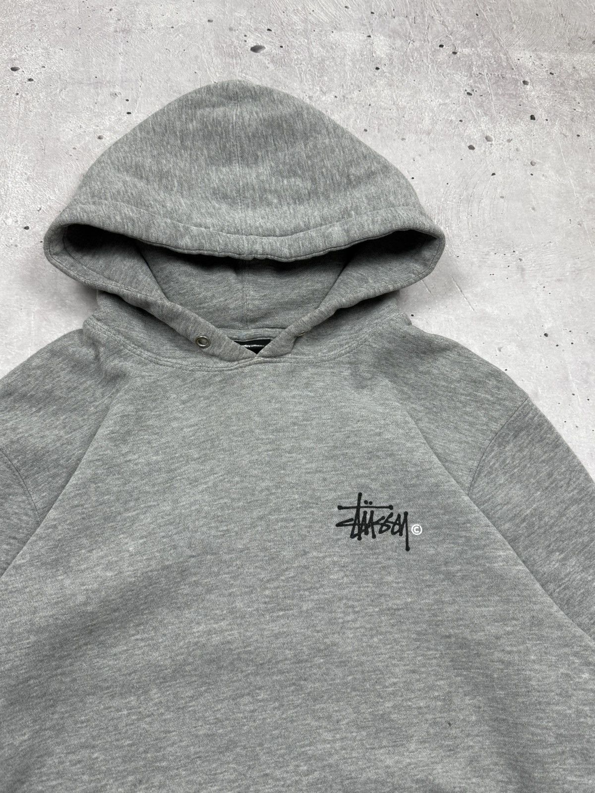 Stussy Vintage Stussy Hoodie Made In USA Big Logo 90s Size US M / EU 48-50 / 2 - 5 Thumbnail