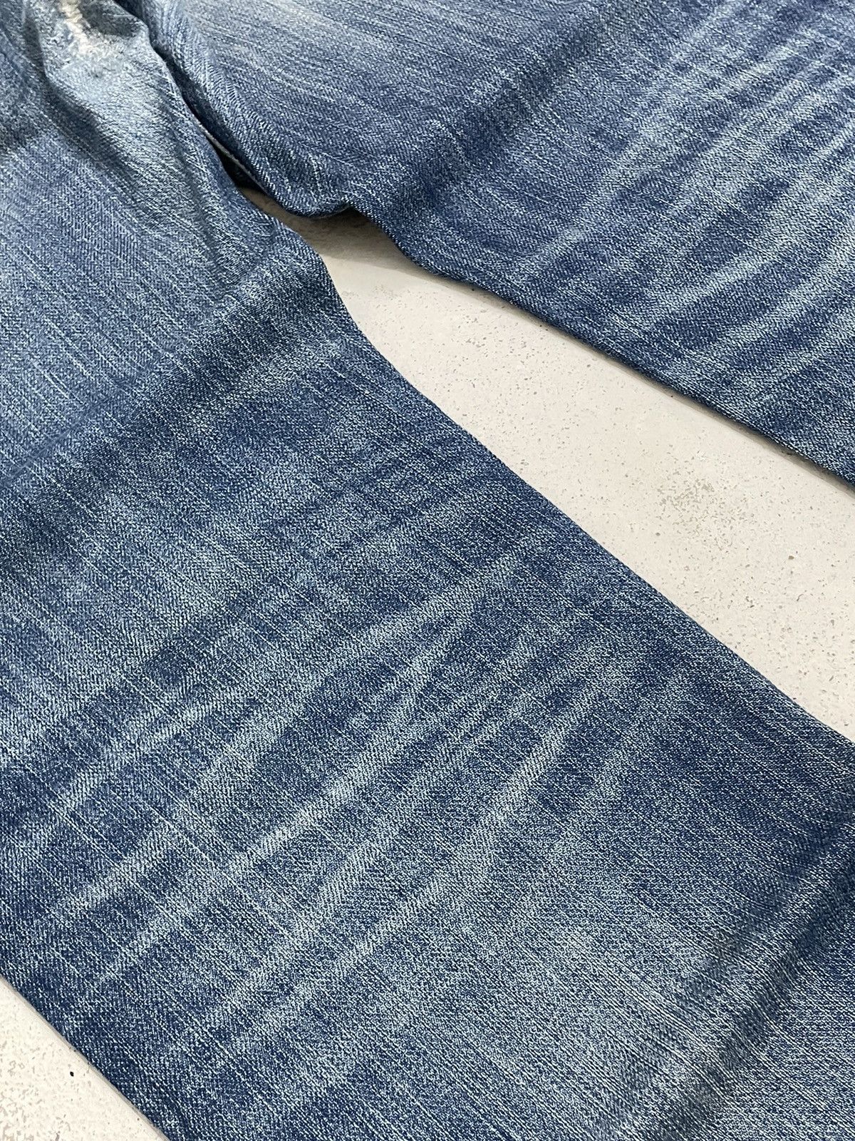 NANO universe × Number (N)ine Nano Universe Serge Denime Whiskering Denim Pants (AB24) Size US 33 - 17 Thumbnail