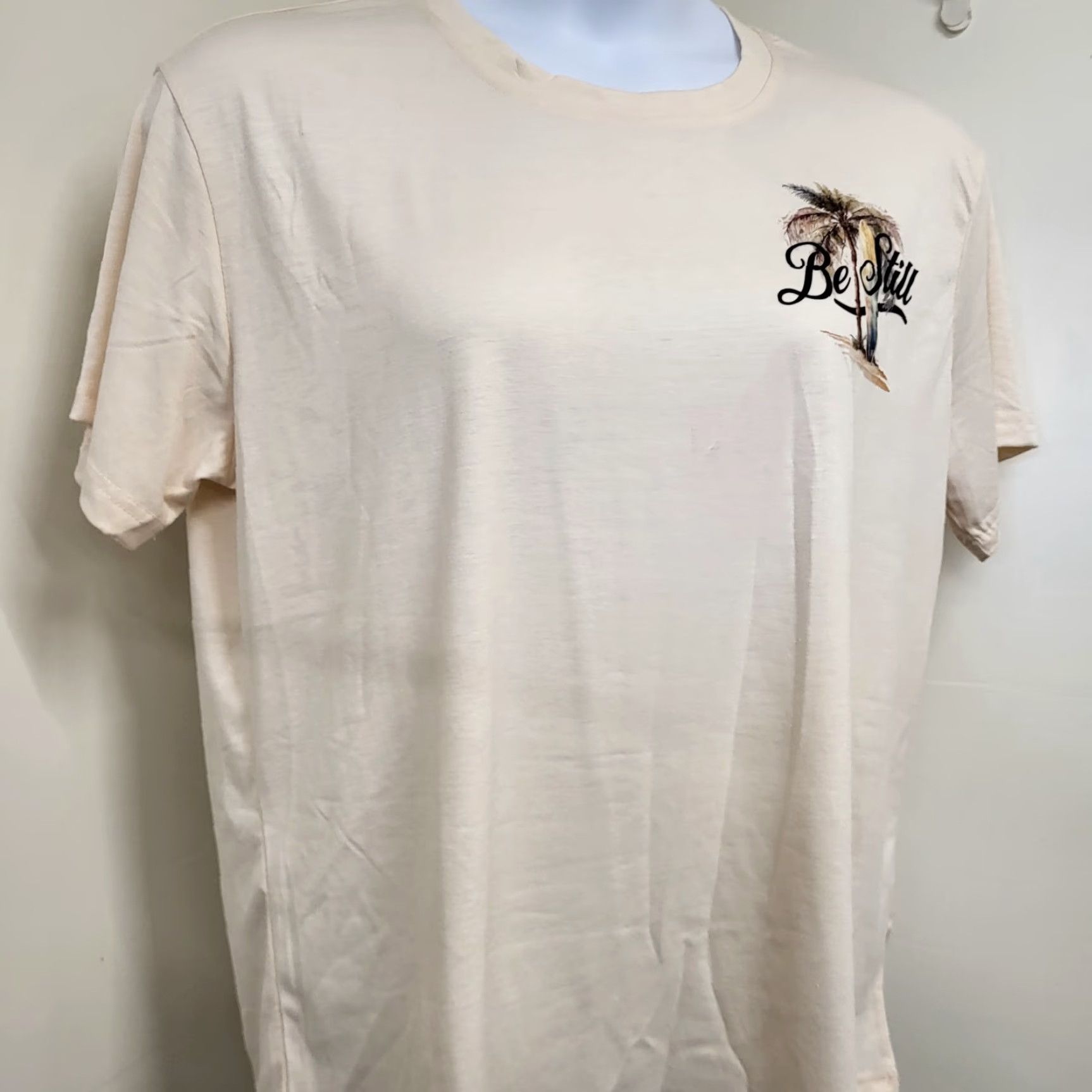 Obey Even The Wind And The Waves Obey Him Tshirt Unbranded Shirt Adult XXL Beige Christian Quotes 90s Theme? Size US XXL / EU 58 / 5 - 5 Thumbnail