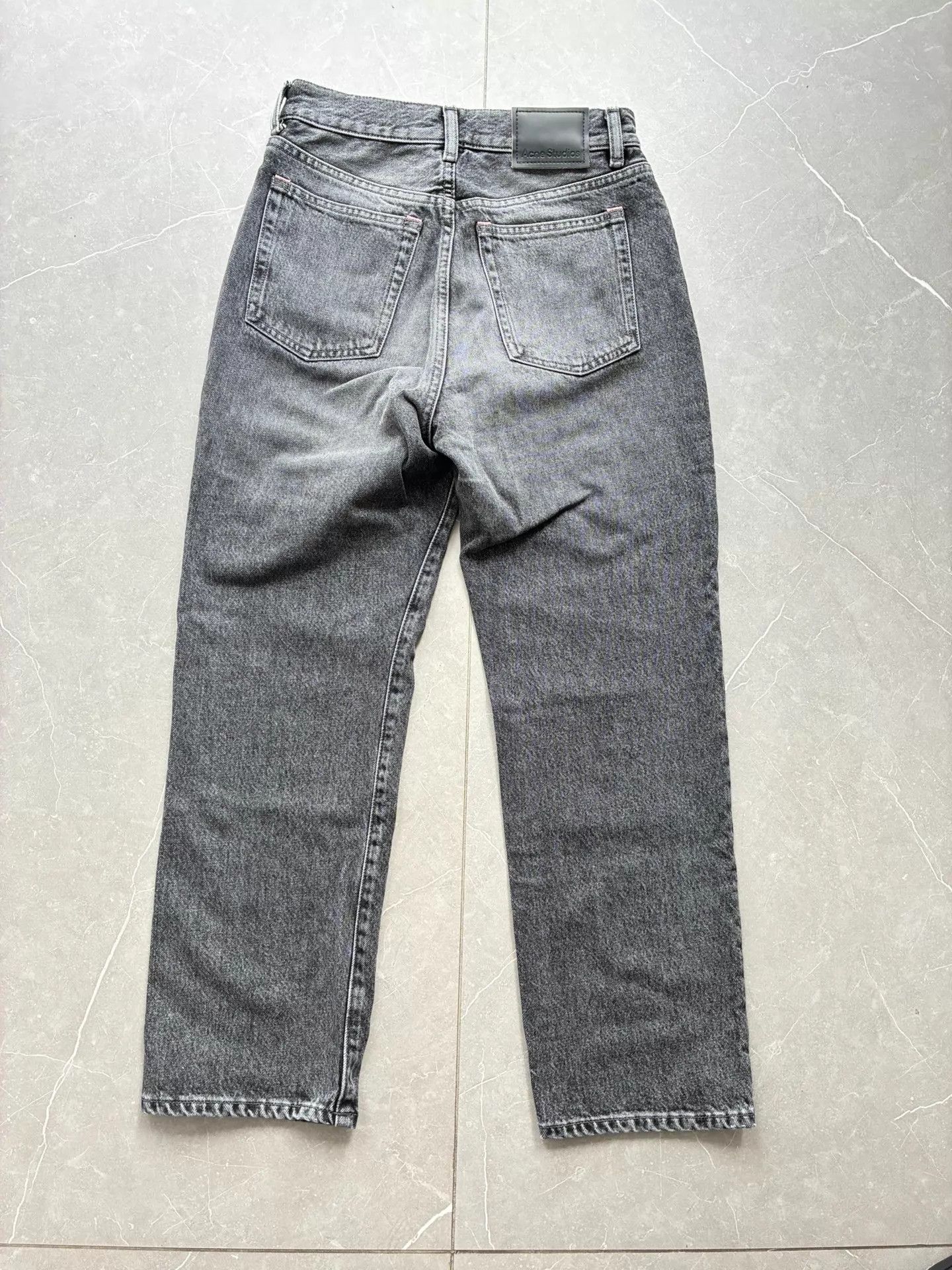 Acne Studios Acne Studios Black Gray Straight Jeans 26 Size 26" / US 2 / IT 38 - 3 Thumbnail