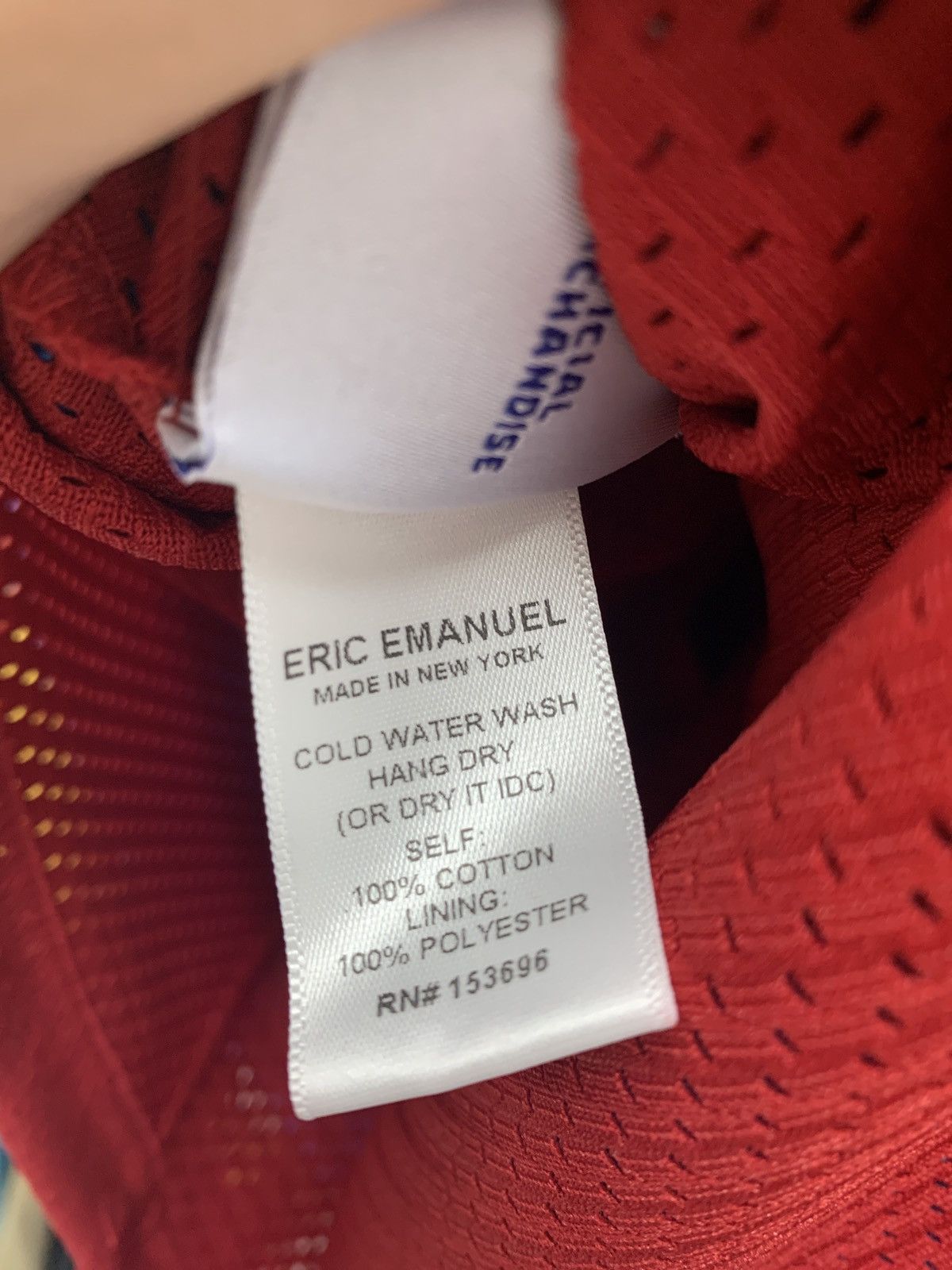 Eric Emanuel Eric Emanuel EE Double Layer Kansas Short "Blue/Red" Size US 32 / EU 48 - 6 Thumbnail