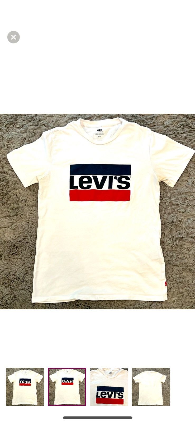 Levi's LEVIS T-SHIRT Size S / US 4 / IT 40 - 2 Thumbnail