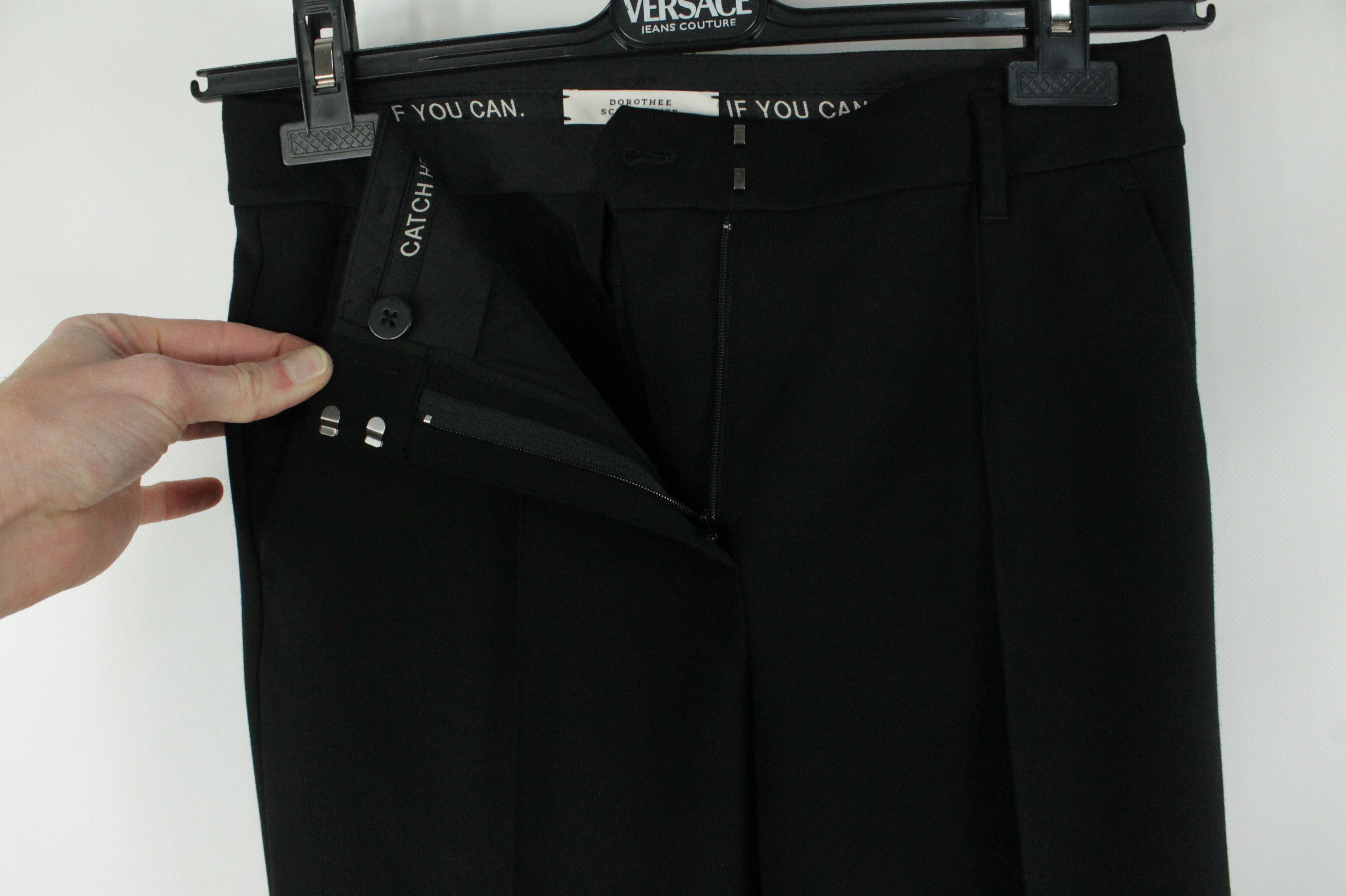 DOROTHEE SCHUMACHER Dorothee Schumacher Slim-leg Stretch-jersey Trousers Black Size 26" / US 2 / IT 38 - 7 Thumbnail