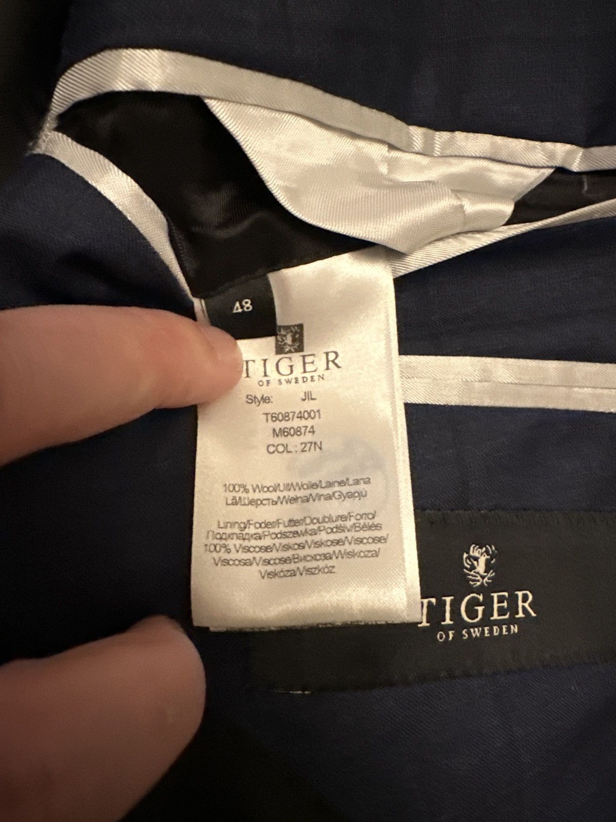 Tiger of Sweden Tiger of Sweden JIL Suit US38 Size 38R - 6 Thumbnail