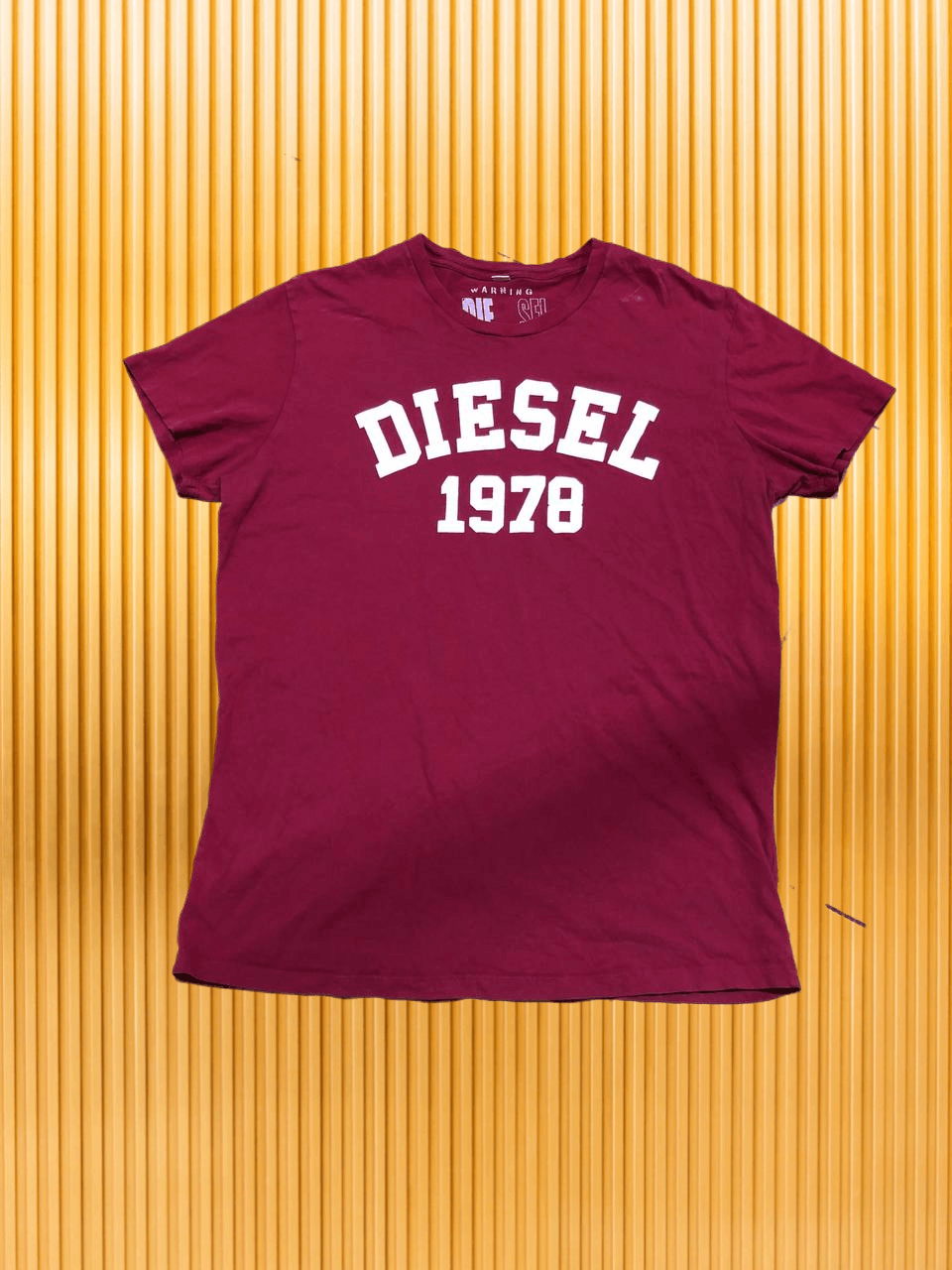 Diesel Y2K red big logo Diesel T-shirt Vintage streetwear Size US XXL / EU 58 / 5 - 1 Thumbnail