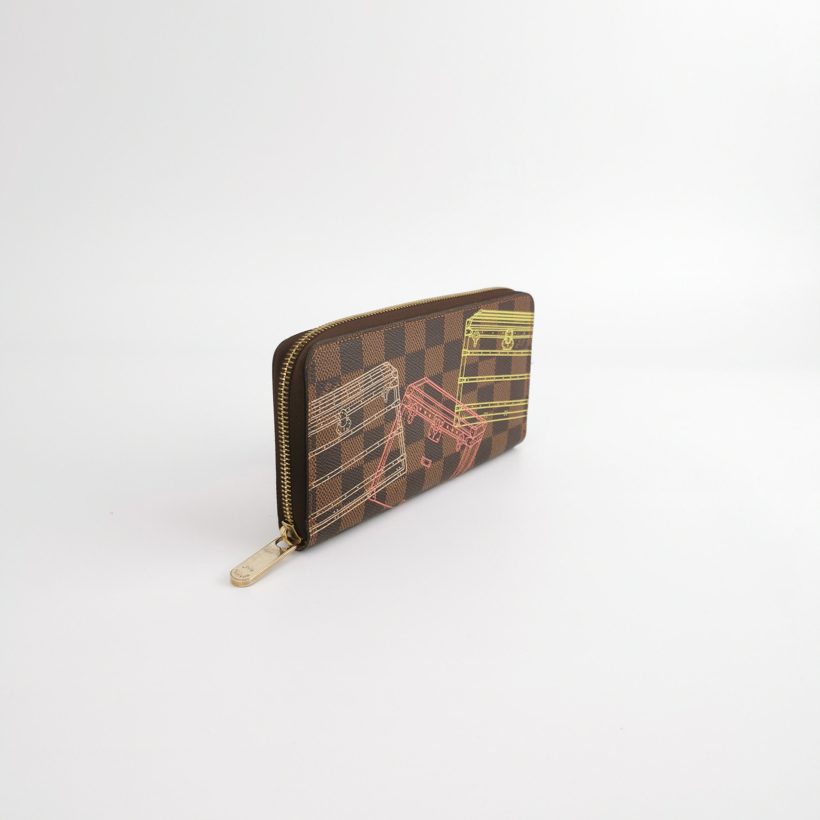 Louis Vuitton Louis Vuitton (LV) Zippy Box Print Zip Around Wallet -y2506 Size ONE SIZE - 2 Thumbnail