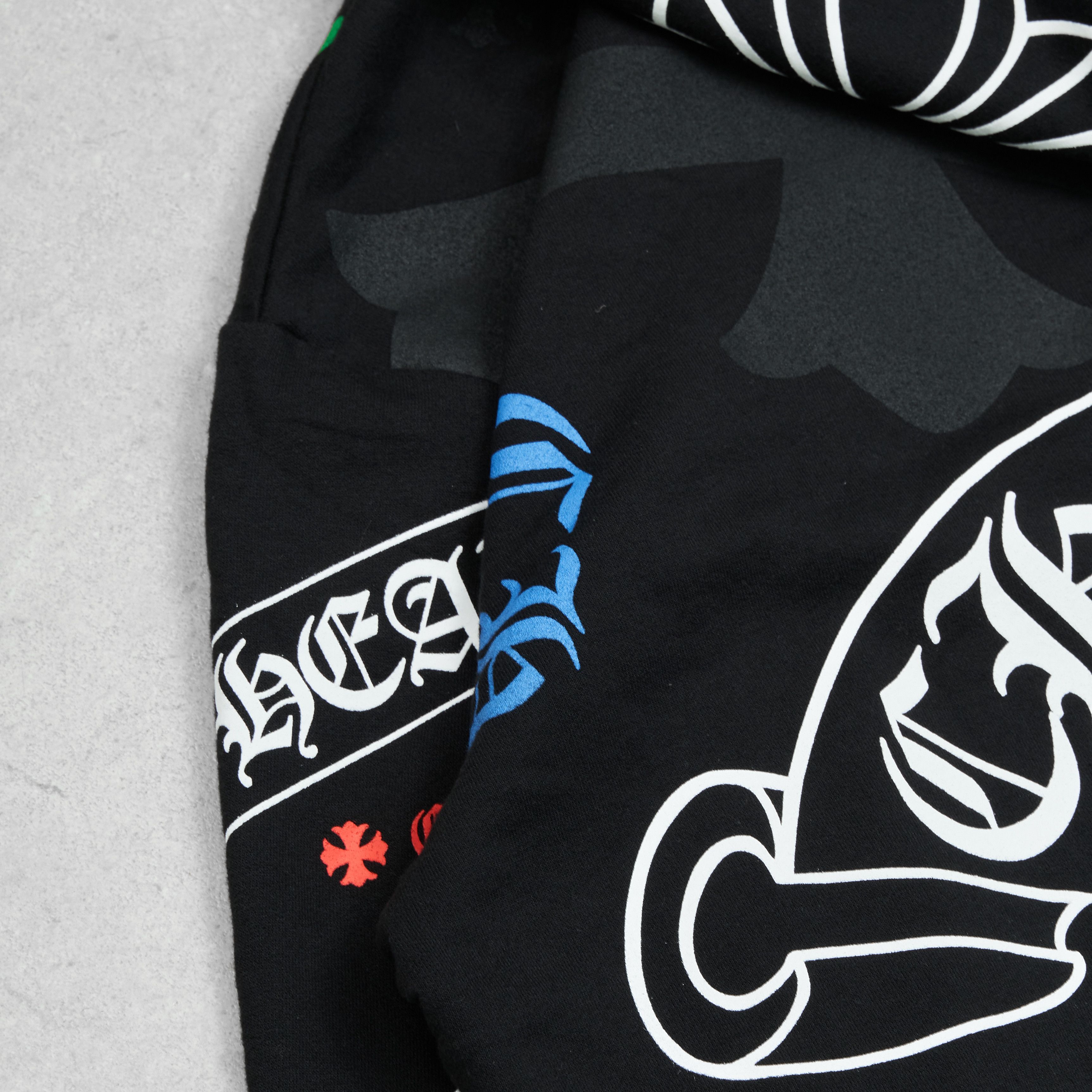 Chrome Hearts CHROME HEARTS Stencil Hoodie BLACK Size US S / EU 44-46 / 1 - 11 Thumbnail