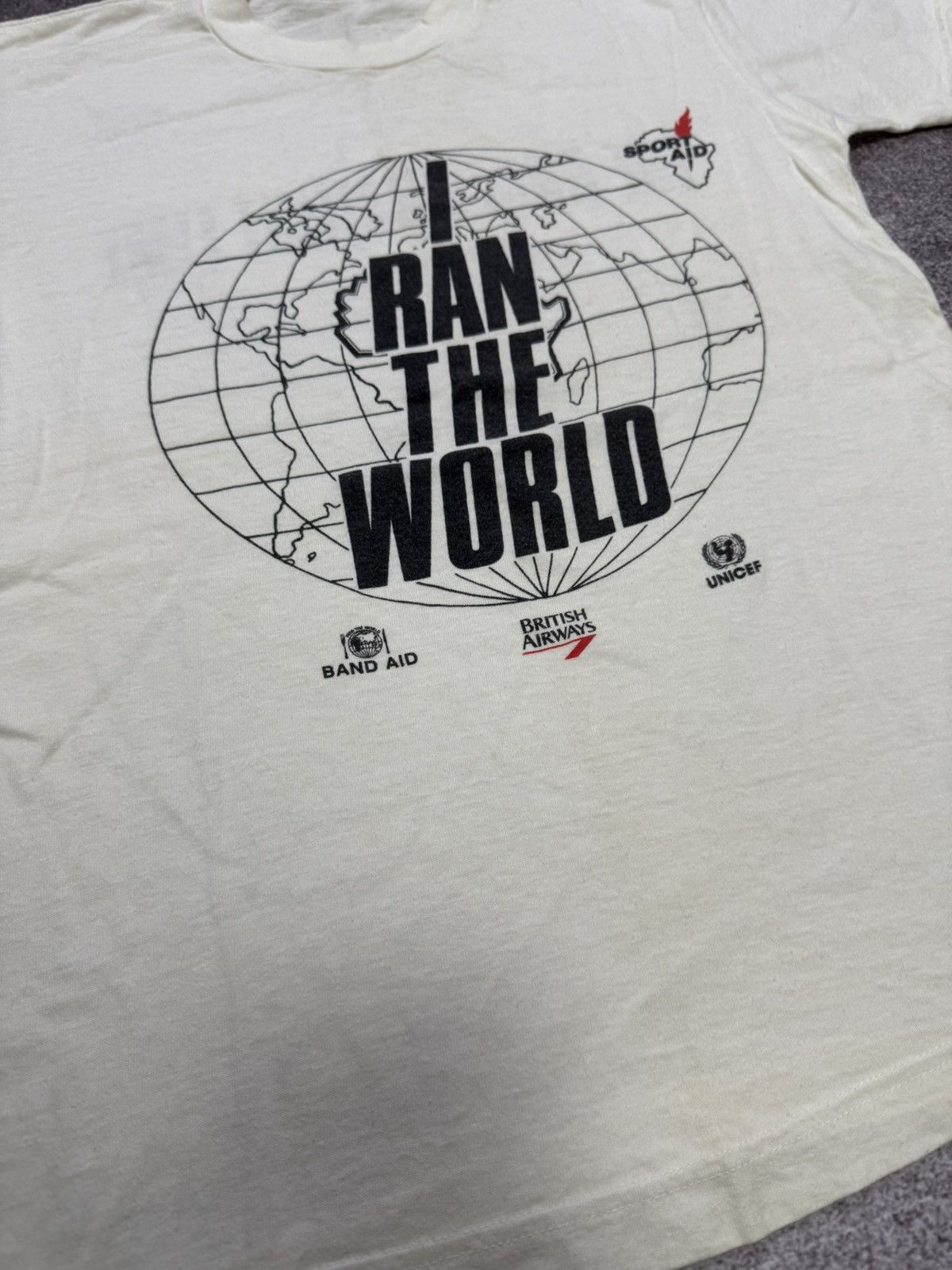 Vintage I Ran The World 1986 T shirt Vintage British Size US M / EU 48-50 / 2 - 12 Thumbnail