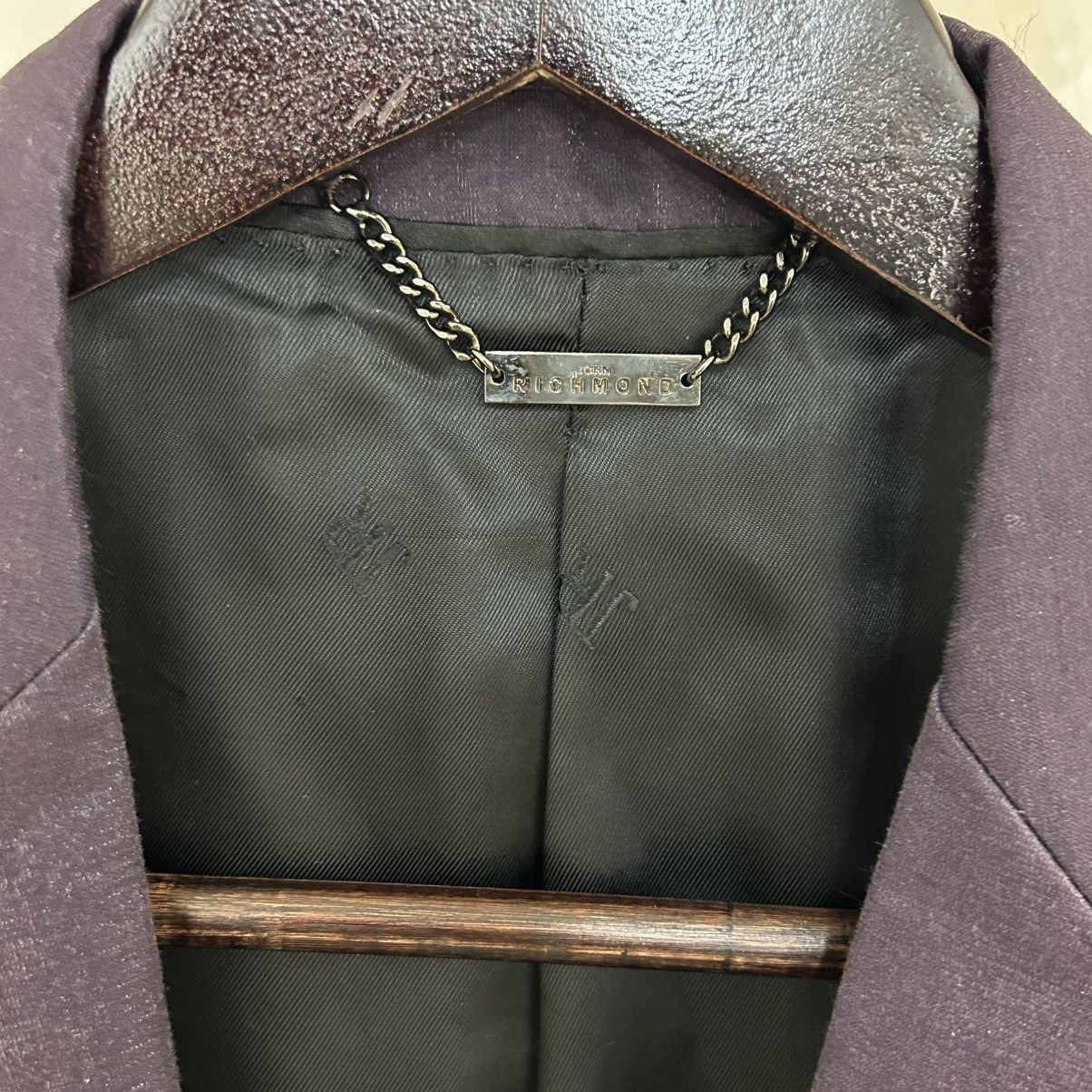 John Richmond JOHN RICHMOND Luminous Tailored Blazer Size 48R - 9 Thumbnail