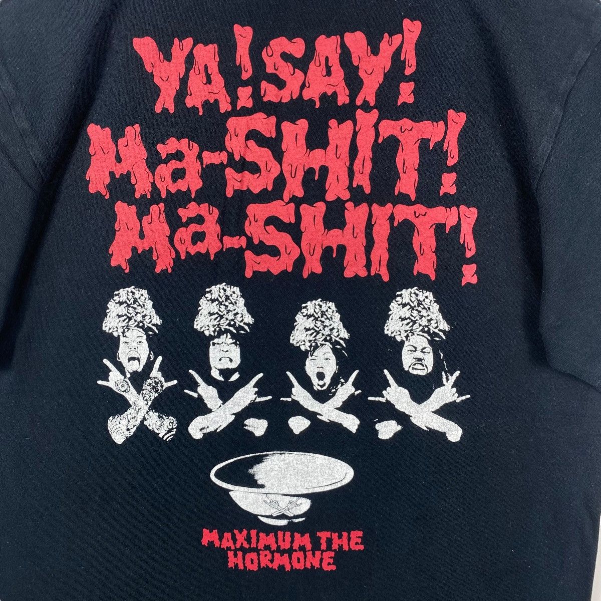Band Tees Japanese Band MAXIMUM THE HORMONE Hardcore Tee Shirt Medium Size US M / EU 48-50 / 2 - 8 Thumbnail