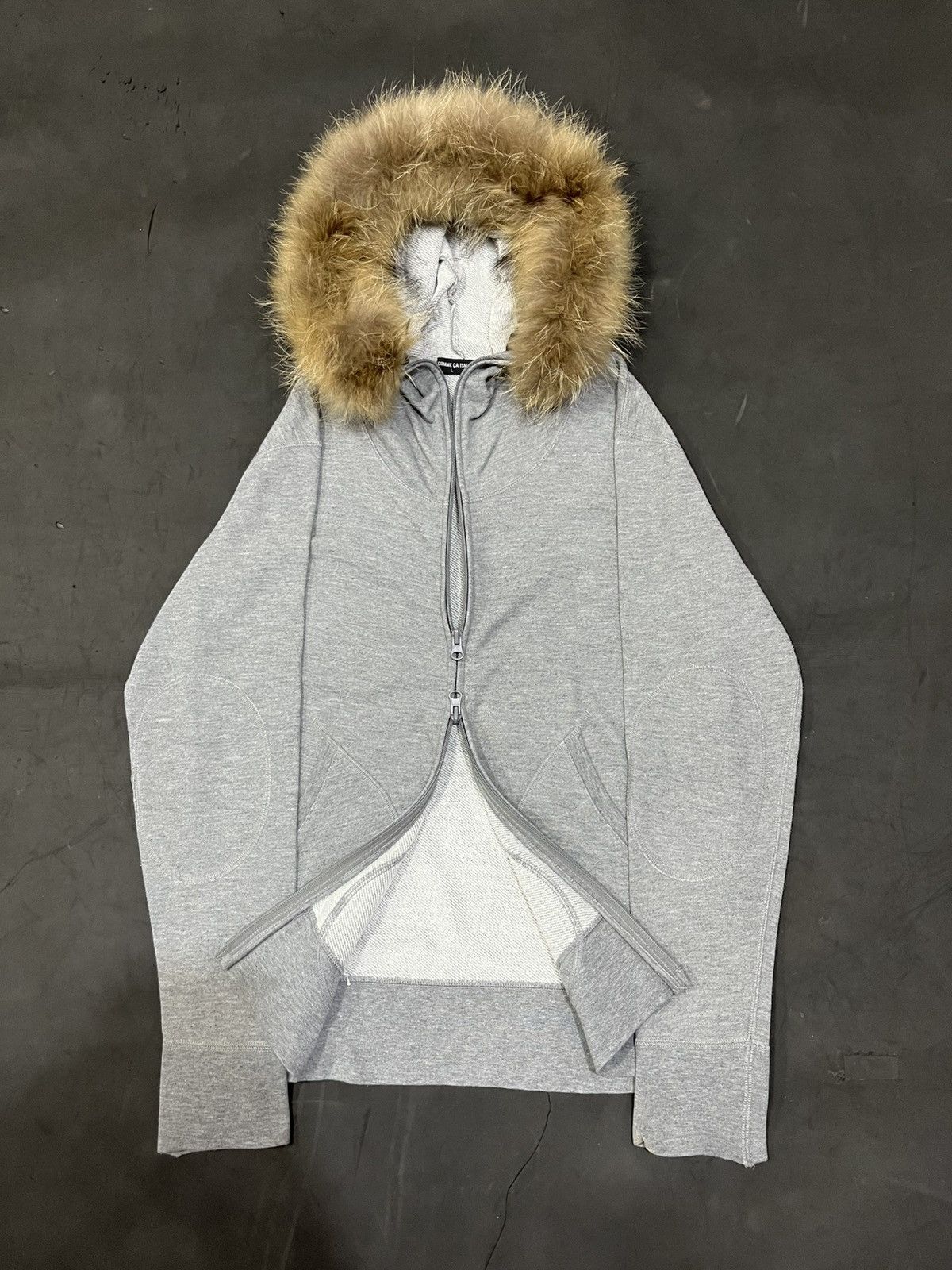 Japanese Brand Comme ca ism fur hoodie ifsixwasnine Lgb styled Size US M / EU 48-50 / 2 - 2 Thumbnail