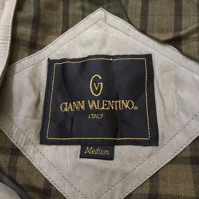 Gianni Valentino × Valentino × Vintage Vintage GIANNI VALENTINO ITALY Nova Checks Jacket Size US M / EU 48-50 / 2 - 6 Thumbnail