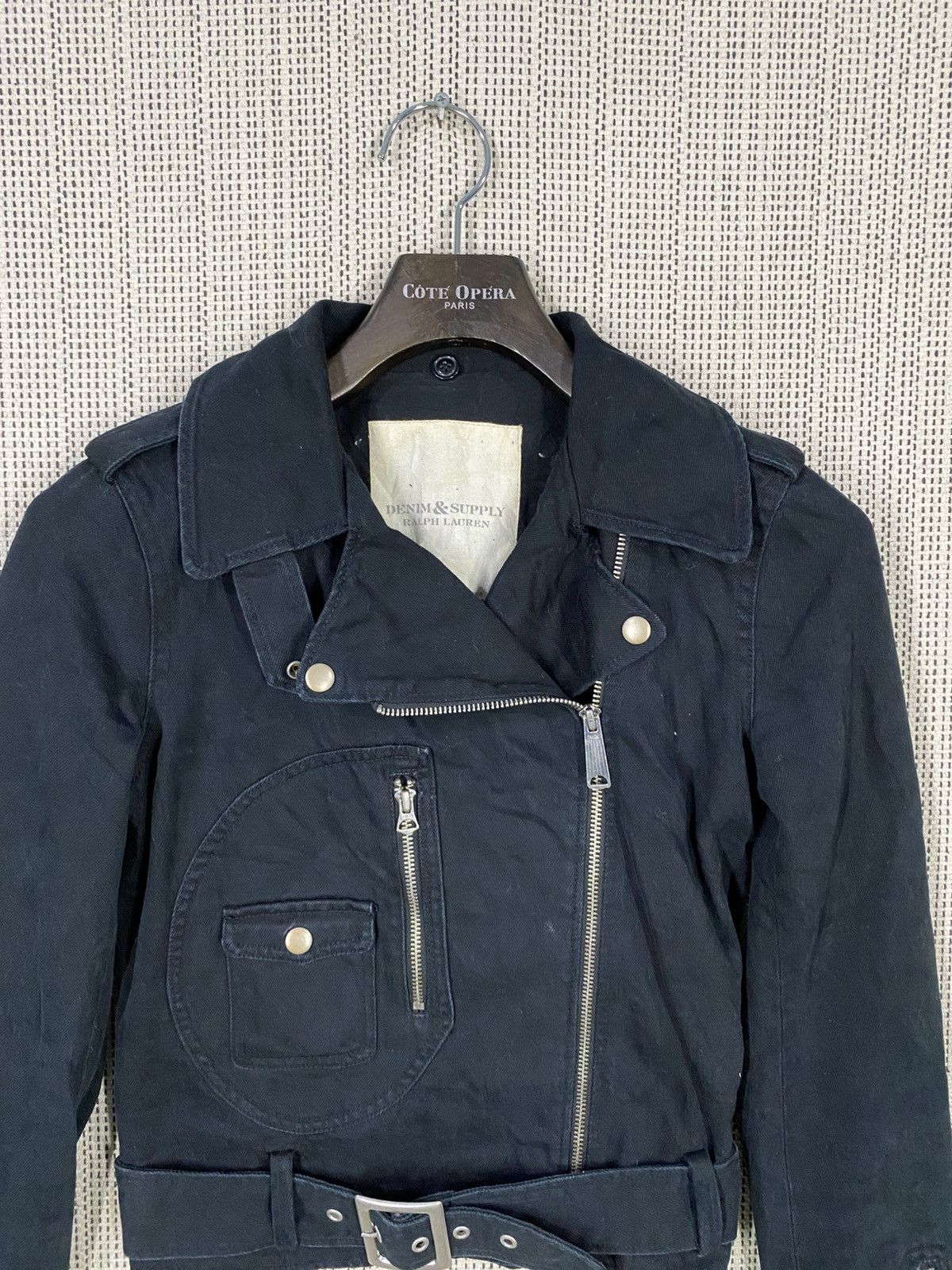 Denim & Supply Ralph Lauren Denim&supply ralph lauren rider jacket black denim Size XS / US 0-2 / IT 36-38 - 12 Thumbnail