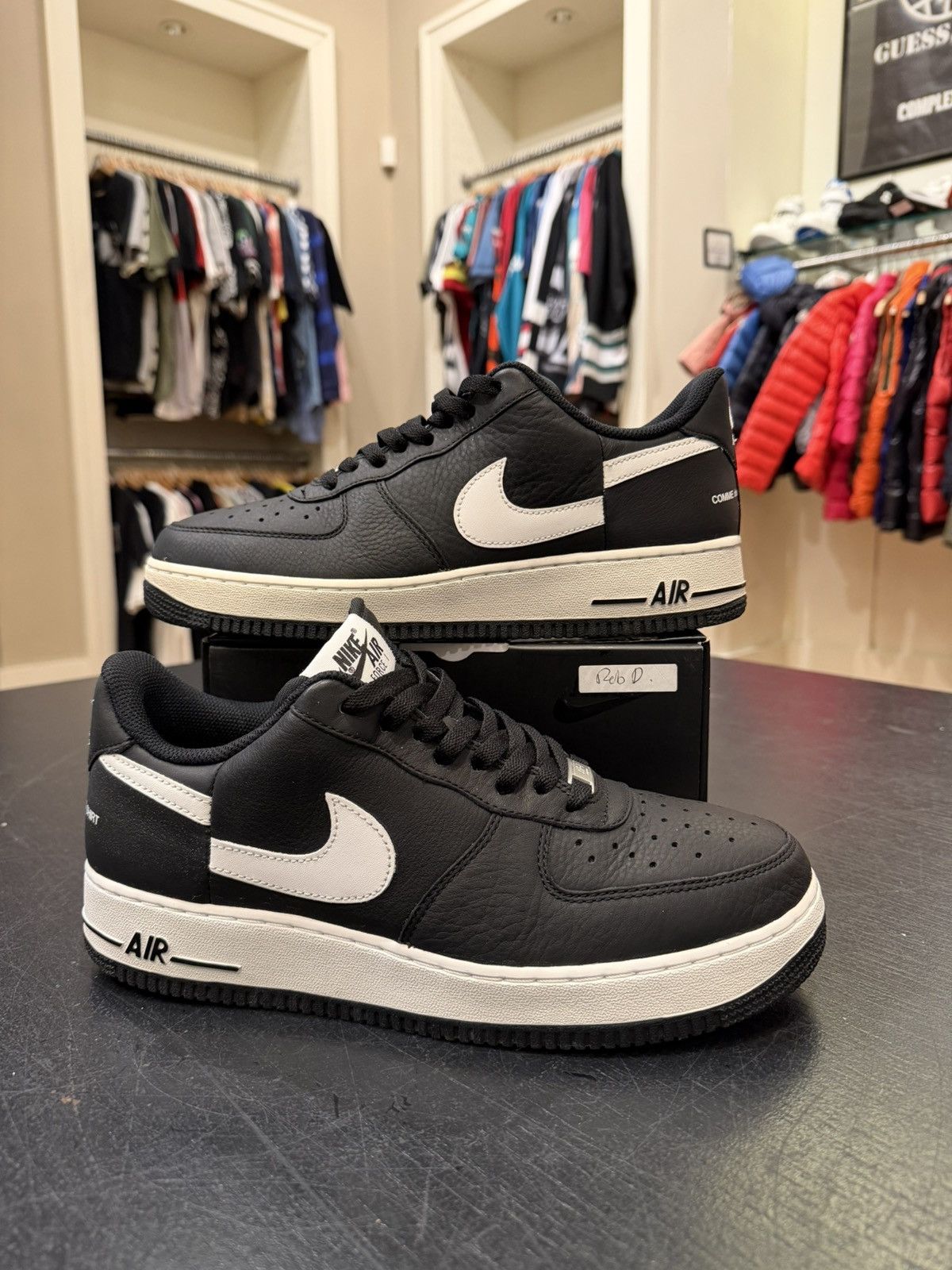 Nike × Supreme Nike Air Force 1 Low ‘Supreme X CDG’ Size US 10 / EU 43 - 1 Thumbnail