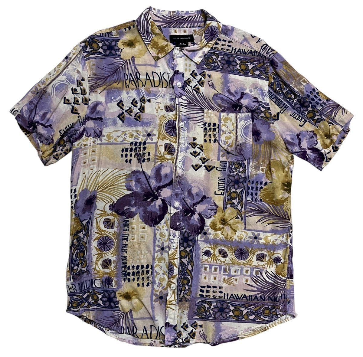 Cotton On Cotton On Hawaii Button Shirt Size US S / EU 44-46 / 1 - 1 Thumbnail
