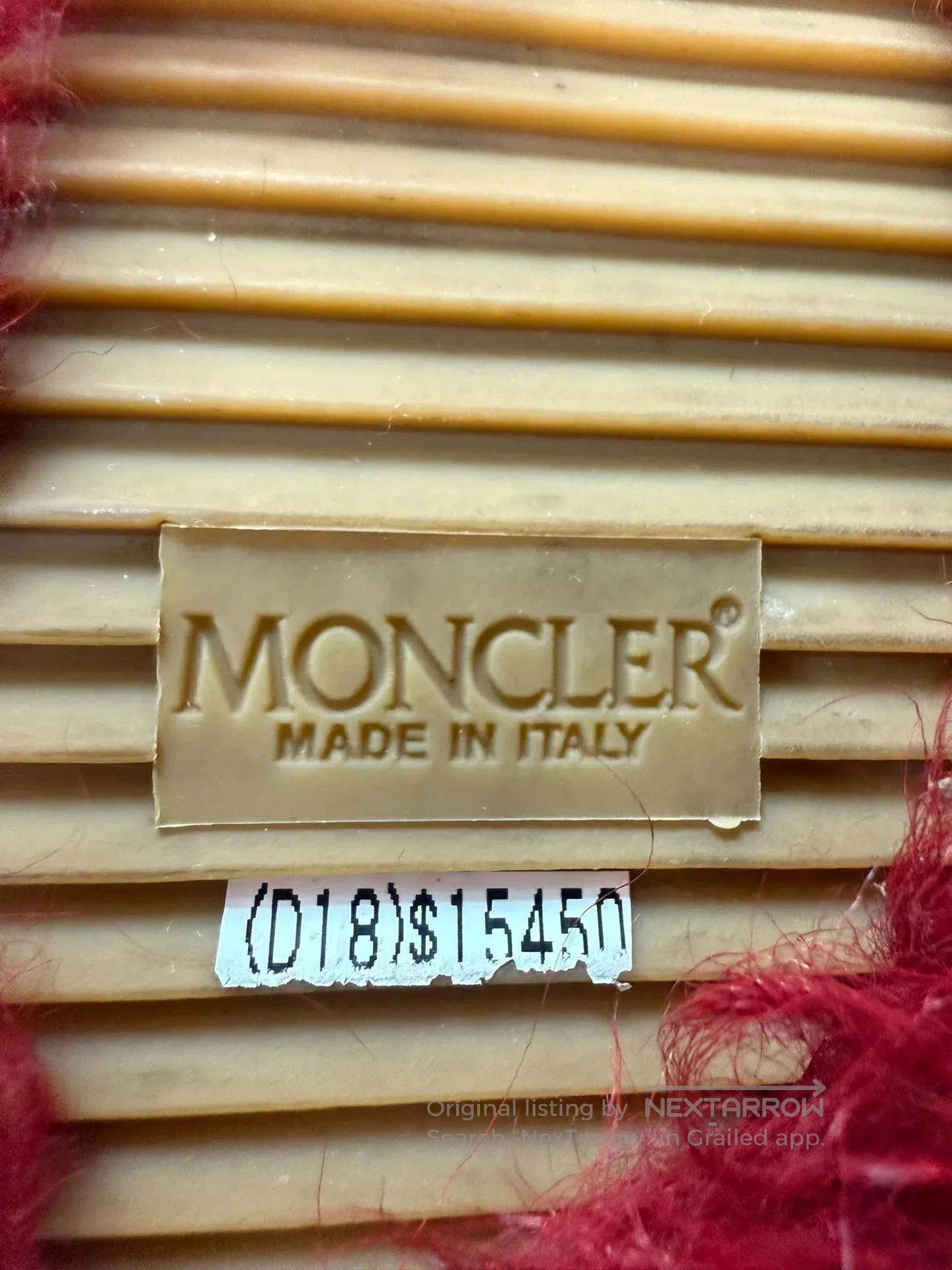 Moncler Moncler Red Fur Boots Size 36. Size US 5 / IT 35 - 5 Thumbnail
