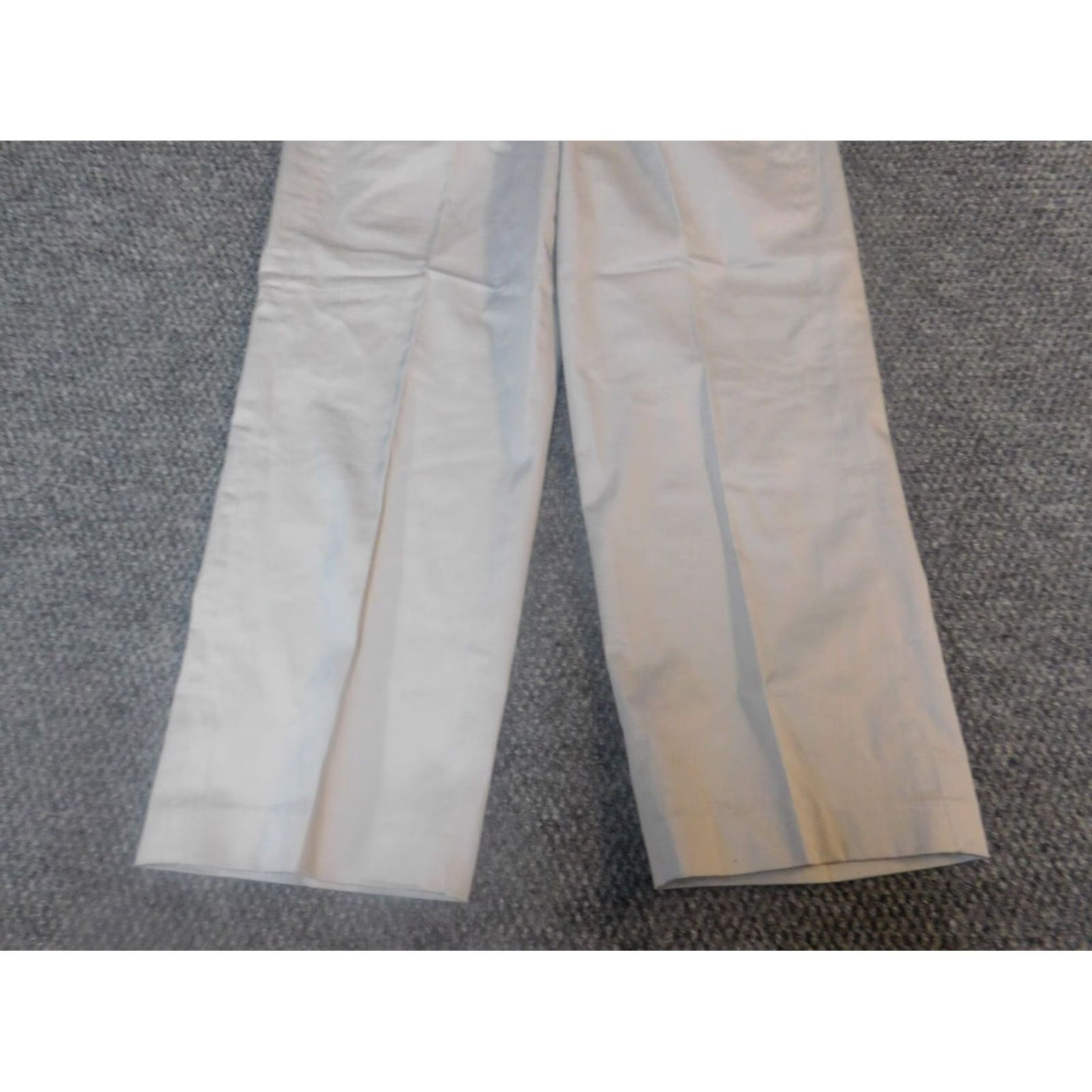 Sandro Sandro Pants 6 Gray Womens Chino Sportswear Straight Leg Inseam 23in Regular Rise Mid Knit Cotton Spandex Casual Size 6 Womens Size 28" / US 6 / IT 42 - 7 Thumbnail