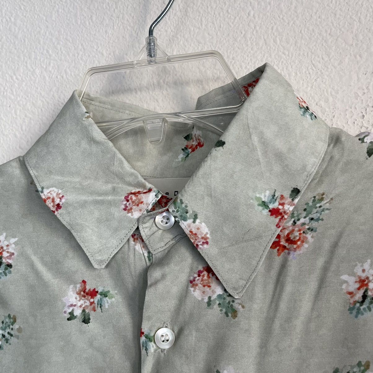 JieDa JieDa Flower Oversized Japan Short Sleeve Button Down Shirt Size US S / EU 44-46 / 1 - 3 Thumbnail