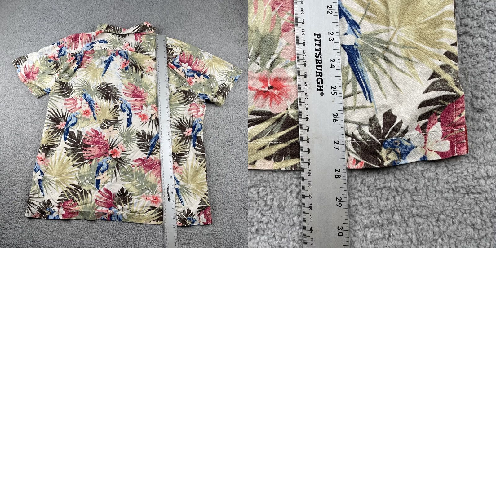 Tommy Bahama VINTAGE Tommy Bahama Men’s L Silk Floral Tropical Button Up L Shirt Parrot Bird Pattern Size US L / EU 52-54 / 3 - 9 Thumbnail