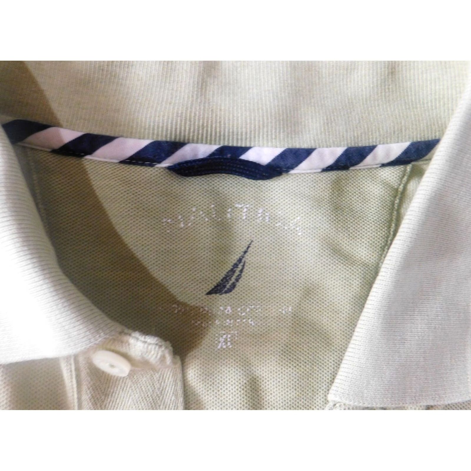 Nautica Nautica Polo Shirt XL Green Logo Button Classic Casual Men Size US XL / EU 56 / 4 - 5 Thumbnail