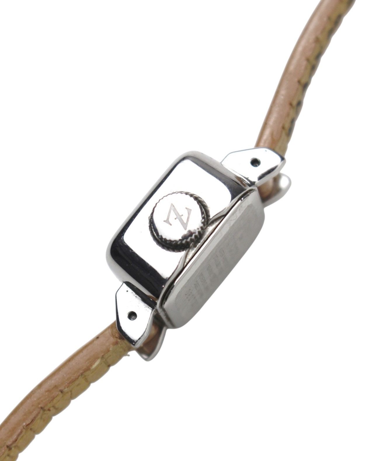 Issey Miyake × Seiko 2010S CABANE DE ZUCCA X SEIKO CARAMEL SQUARE LEATHER WATCH Size ONE SIZE - 6 Thumbnail