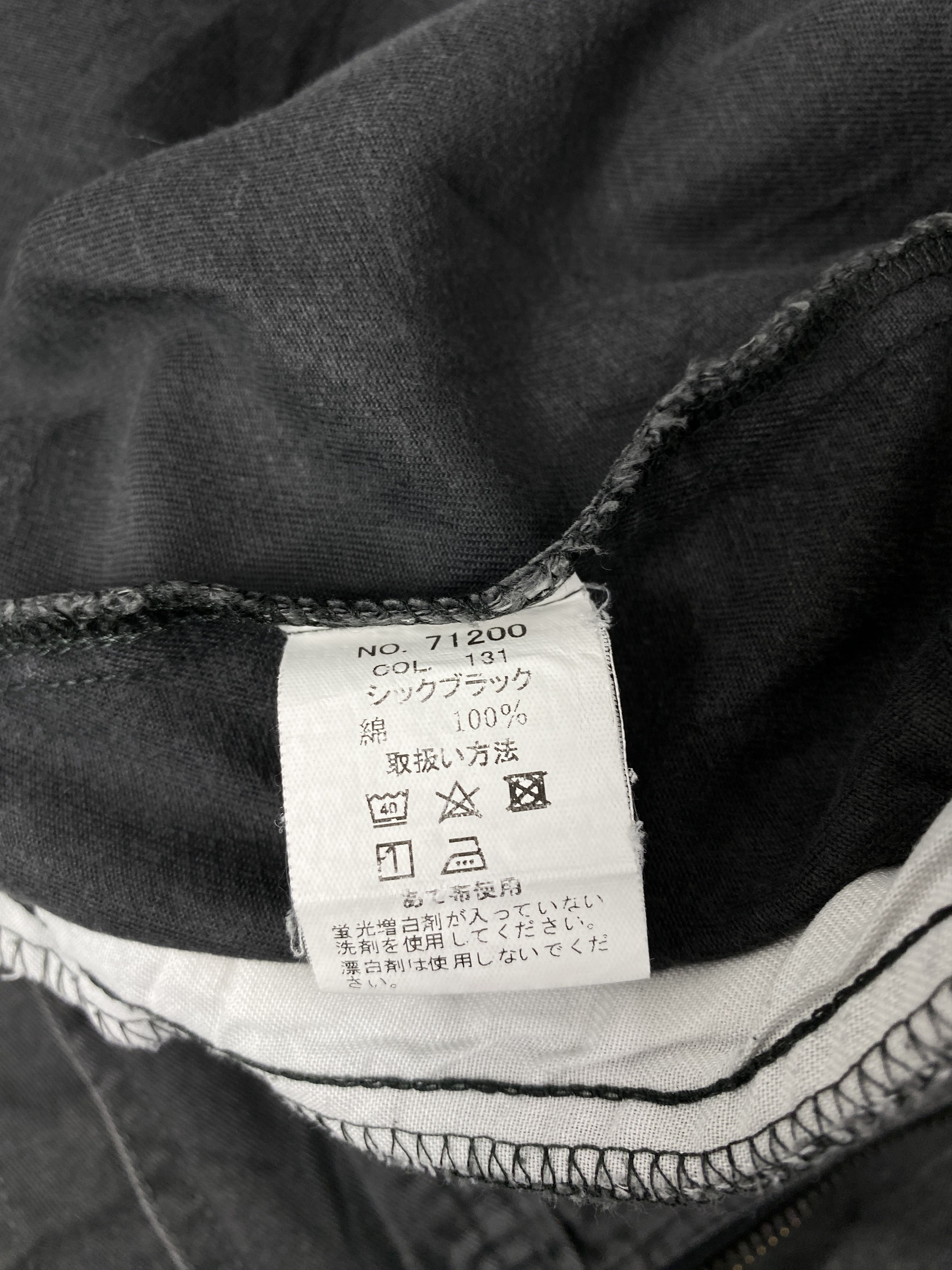 Japanese Brand Vintage Black Utility Zip-Up Jacket – Workwear Style Size US L / EU 52-54 / 3 - 8 Thumbnail