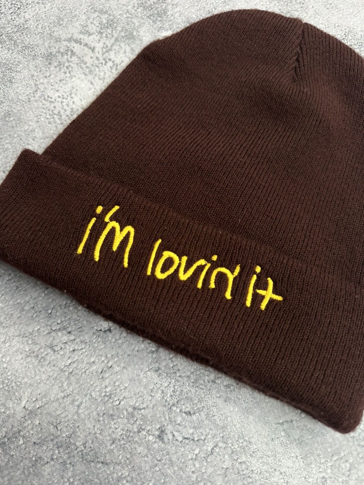 Travis Scott Cactus Jack McDonalds hat Travis Scott beanie i’m loving it Size ONE SIZE - 6 Thumbnail