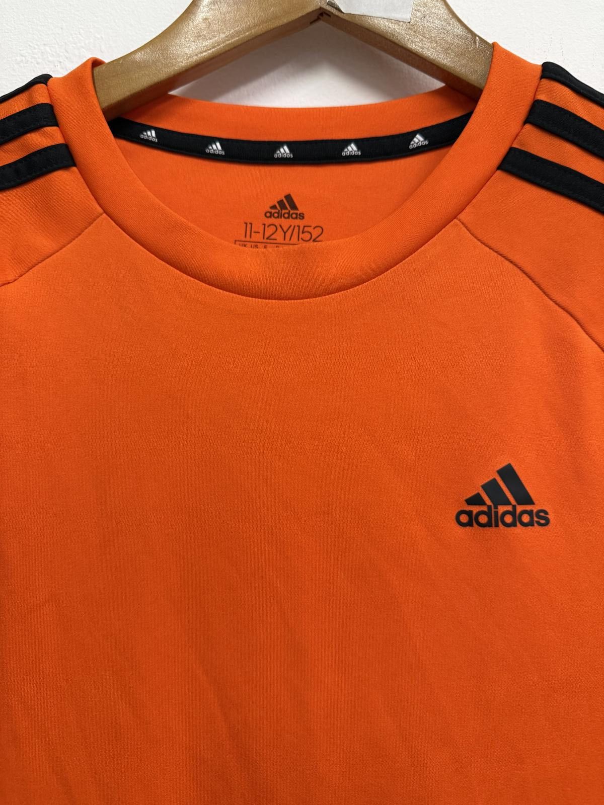 Adidas Adidas Orange Men's Activewear T-Shirt, Short Sleeve Size US M / EU 48-50 / 2 - 3 Thumbnail