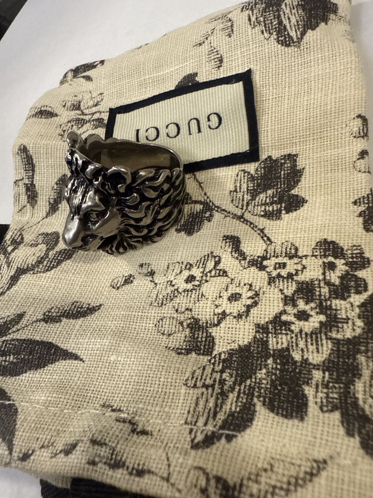 Gucci Lion Ring Size 10.5 Size ONE SIZE - 2 Thumbnail