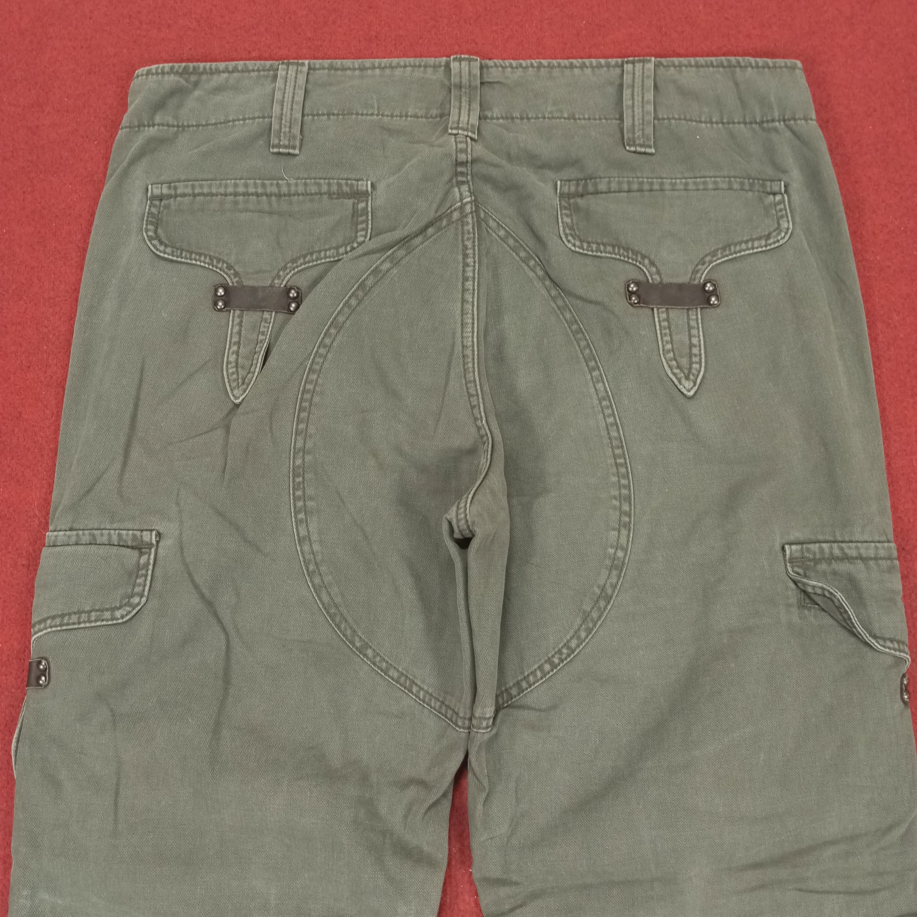 Alpha Industries × Vintage Alpha Industries Cargo Pocket Style Pants Size US 35 - 5 Thumbnail